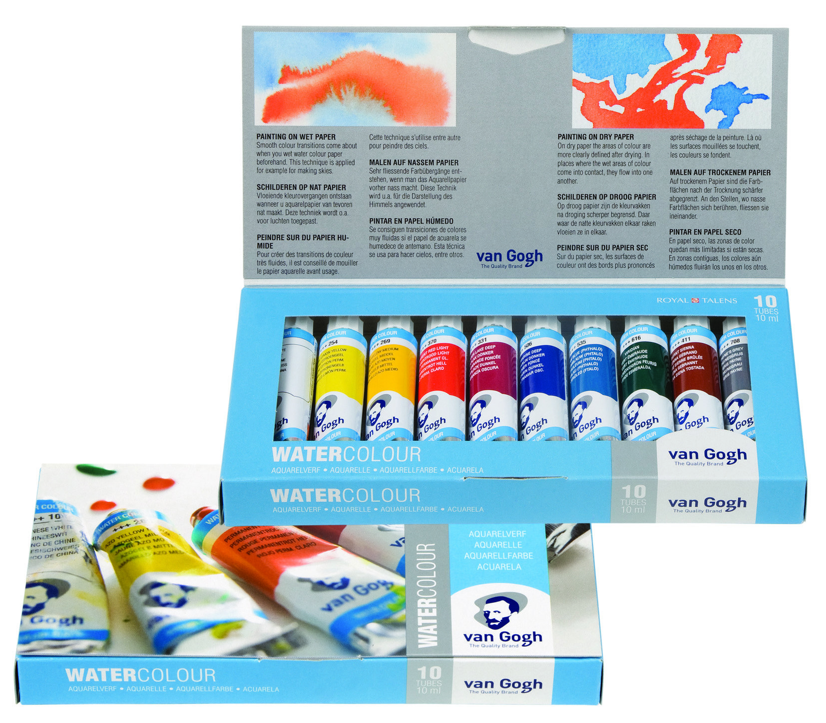 Van Gogh Watercolour Set 10x10ml