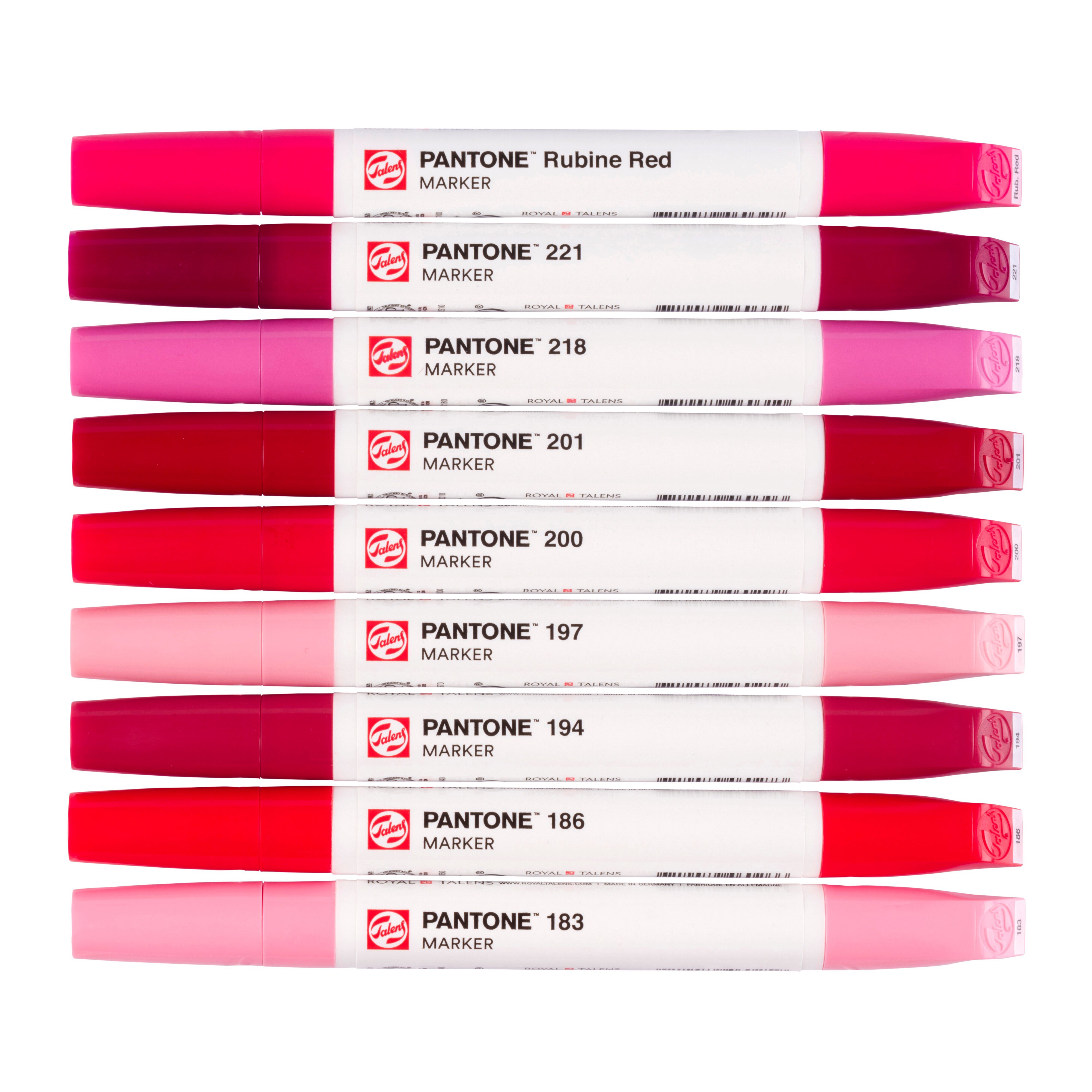 Talens Pantone Set Cool Red x9 Markers Thumbnail