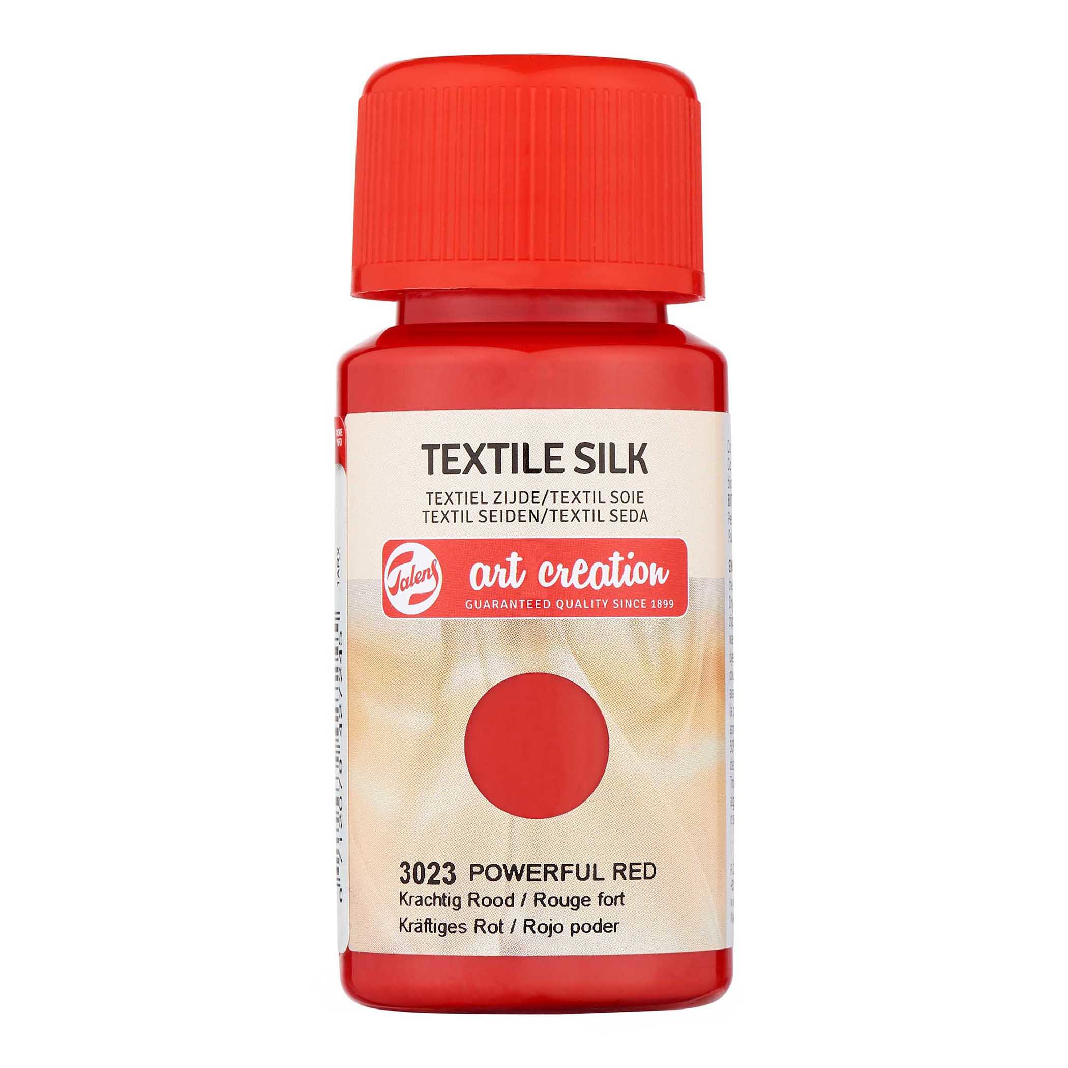 Talens Art Creation Textile Silk Powerful Red 50ml