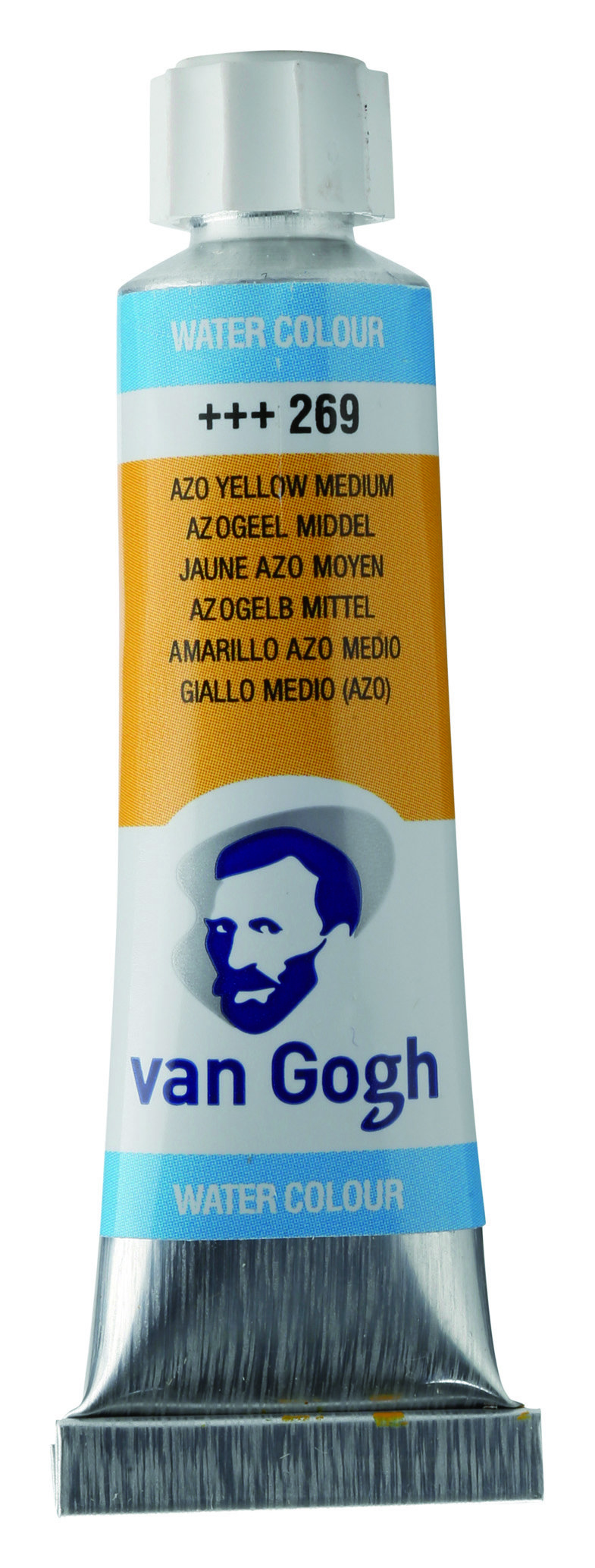 Van Gogh Watercolour Tube 10 ml Azo Yellow Medium