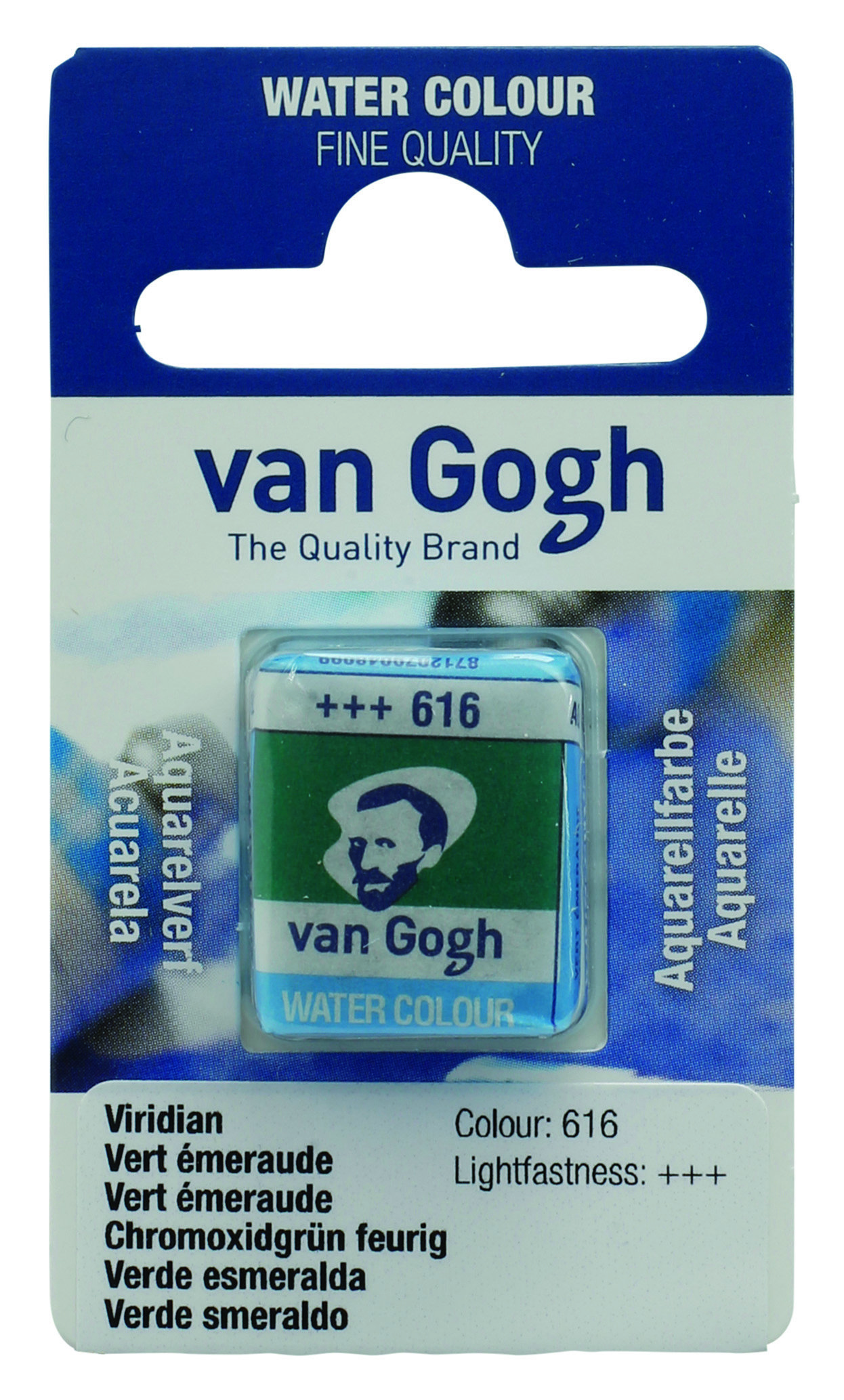 Van Gogh Watercolour Pan Viridian 1 piece