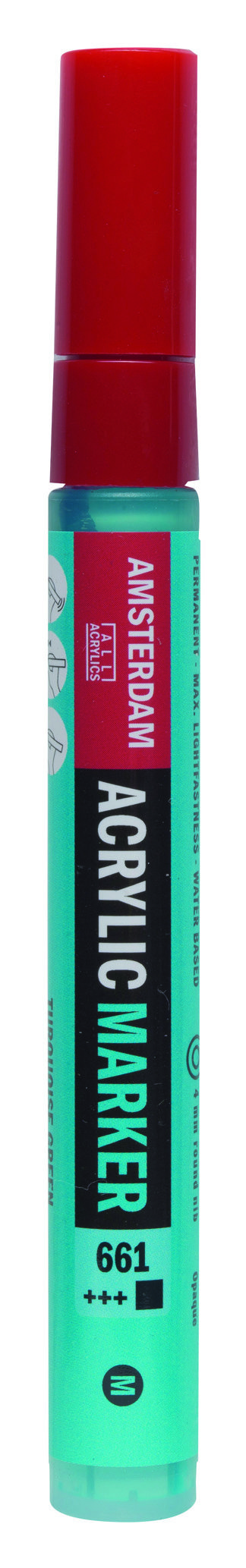 Amsterdam Acrylic Marker 4 mm Turquoise Green
