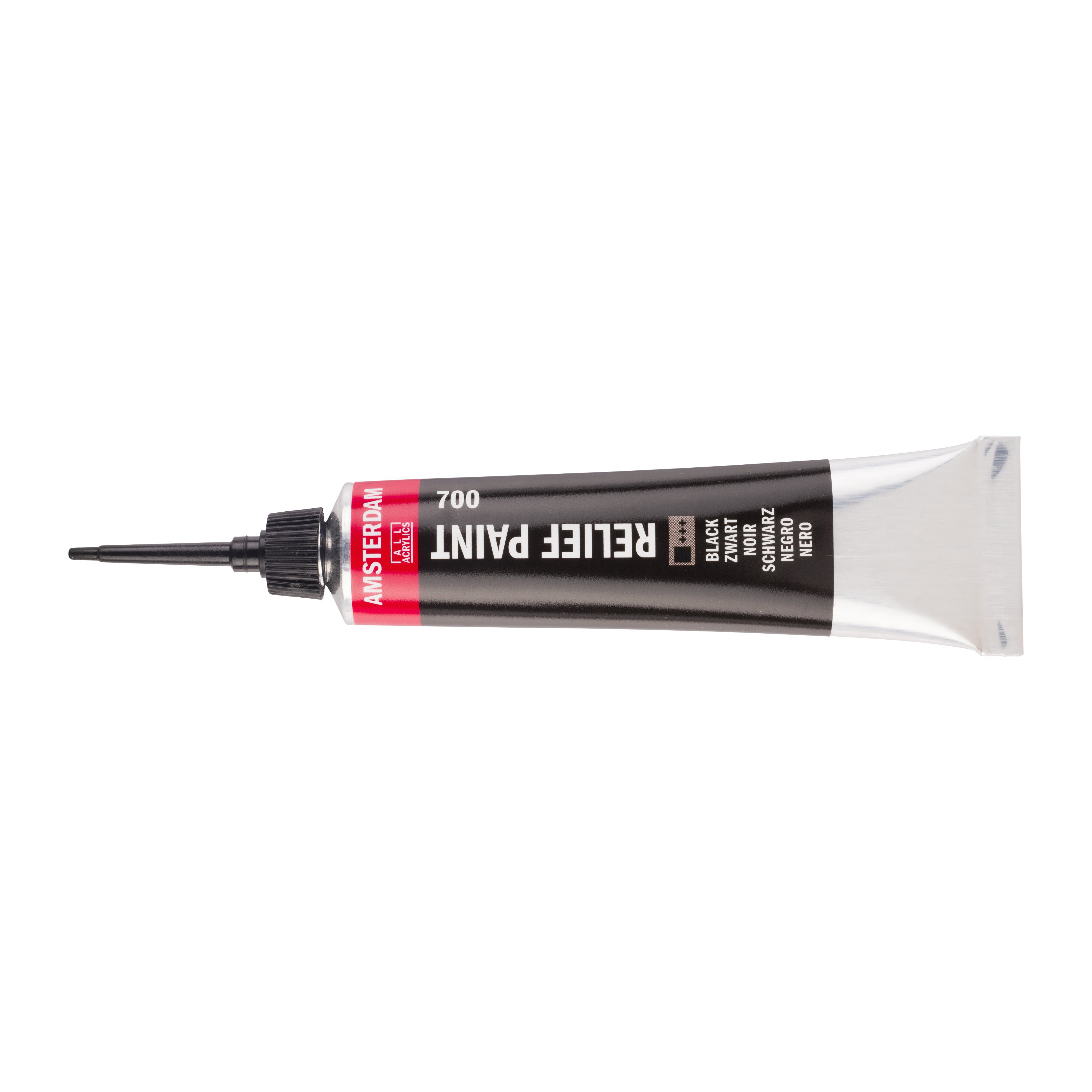 Amsterdam Relief Paint Tube 20 ml Black