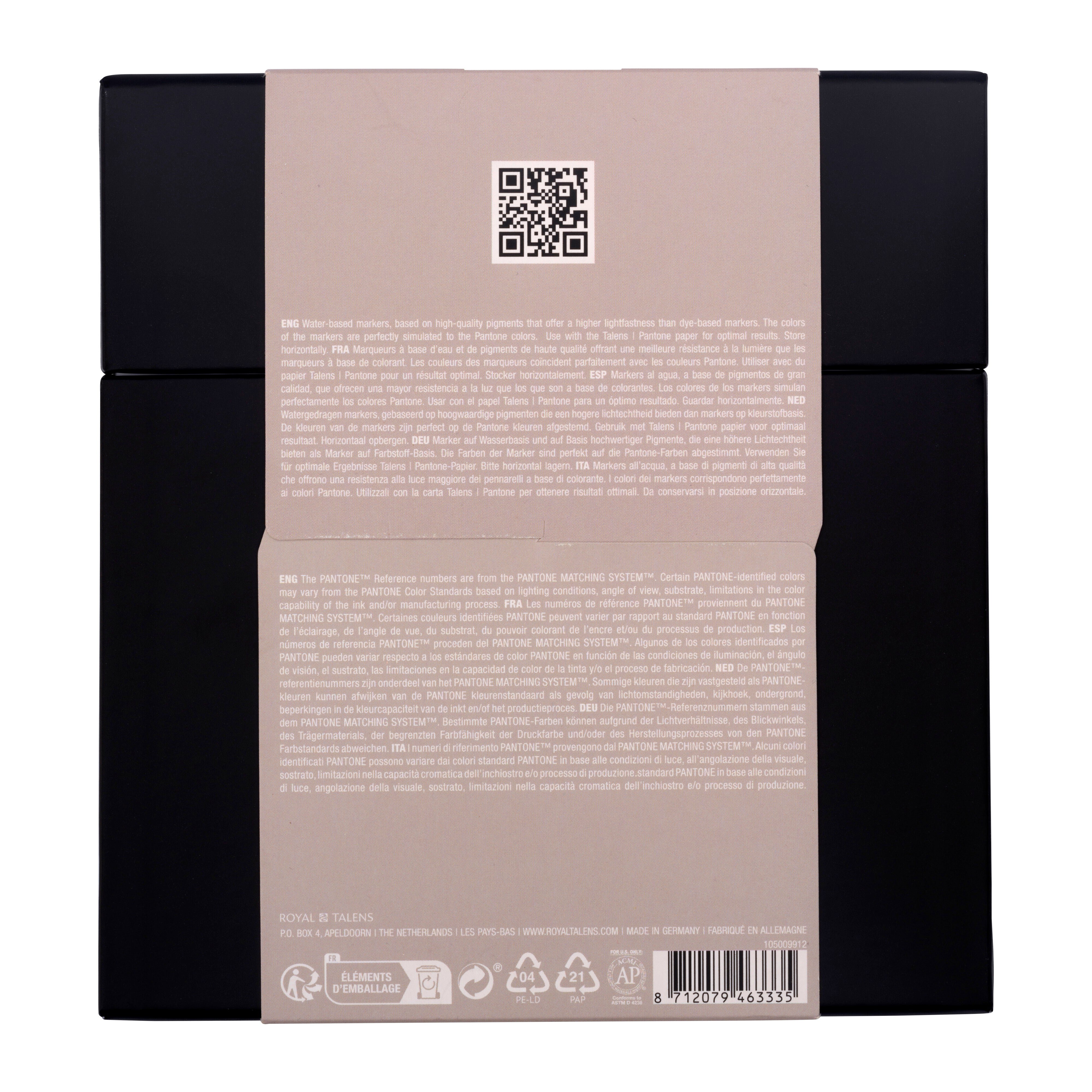 Talens Pantone Set Warm Gray x9 Markers Thumbnail