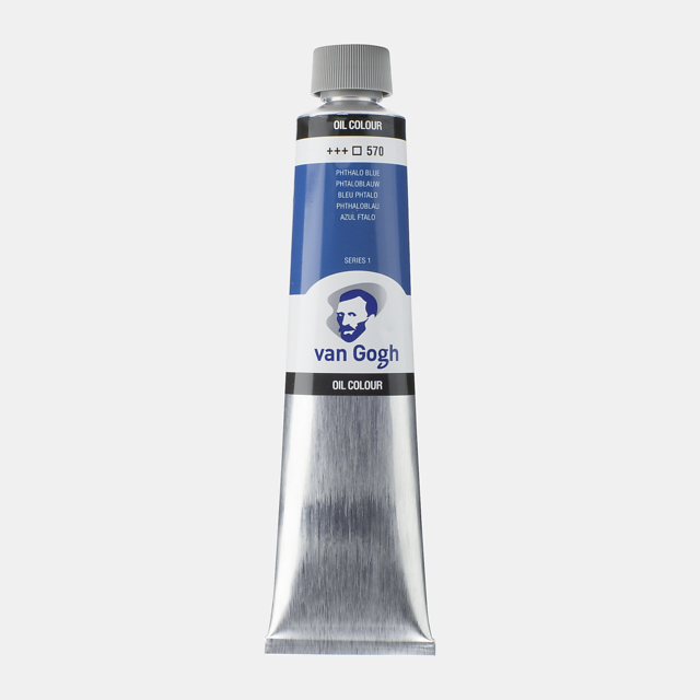 Van Gogh Oil Colour Tube 200 ml Phthalo Blue (Primary) Thumbnail