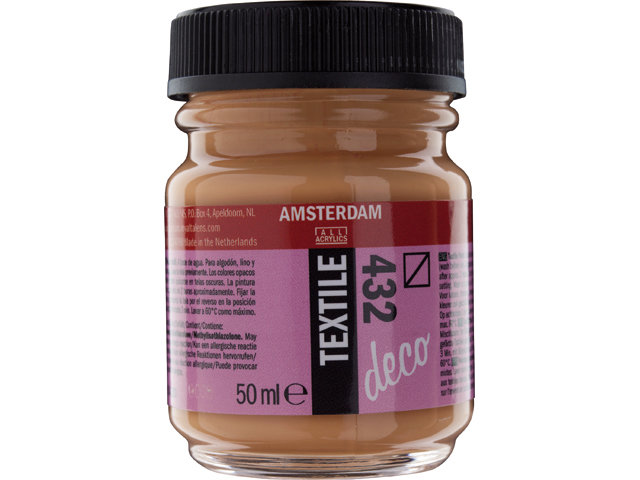 Amsterdam Acrylics Textile Paint Terra 50ml