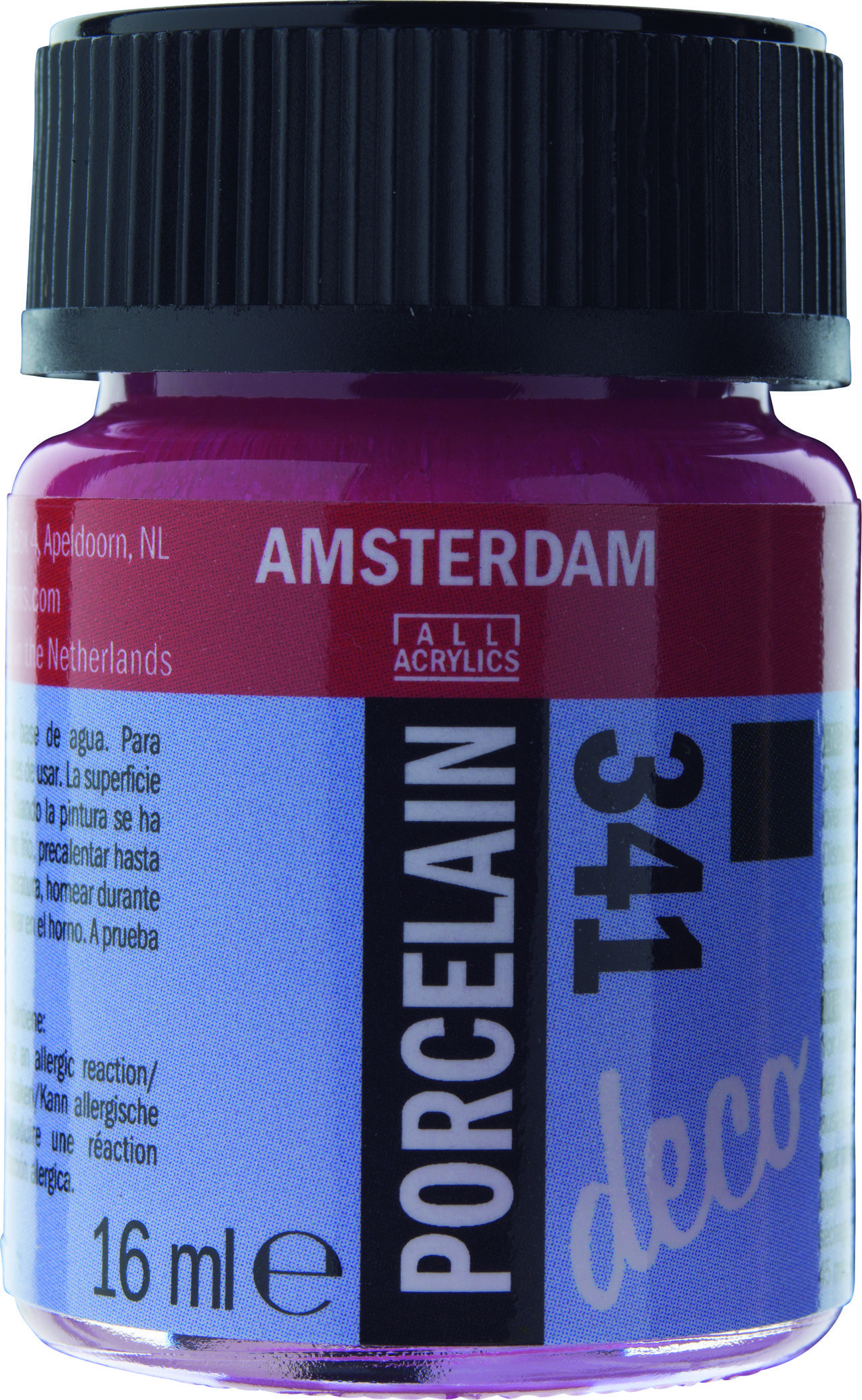 Amsterdam Acrylics Porcelain Paint Opaque Fuchsia 16ml