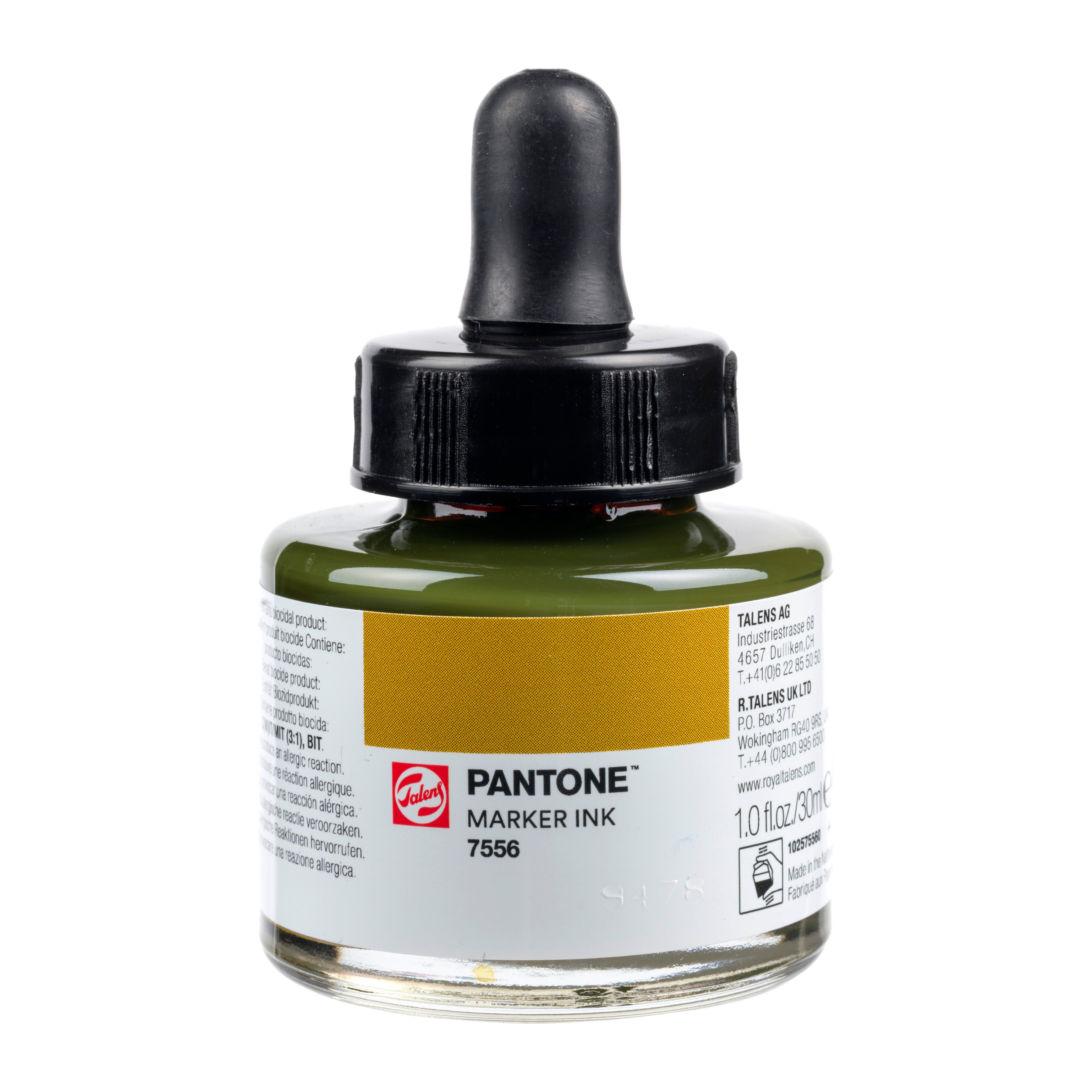 Talens Pantone Marker Ink 30ml Golden Ochre