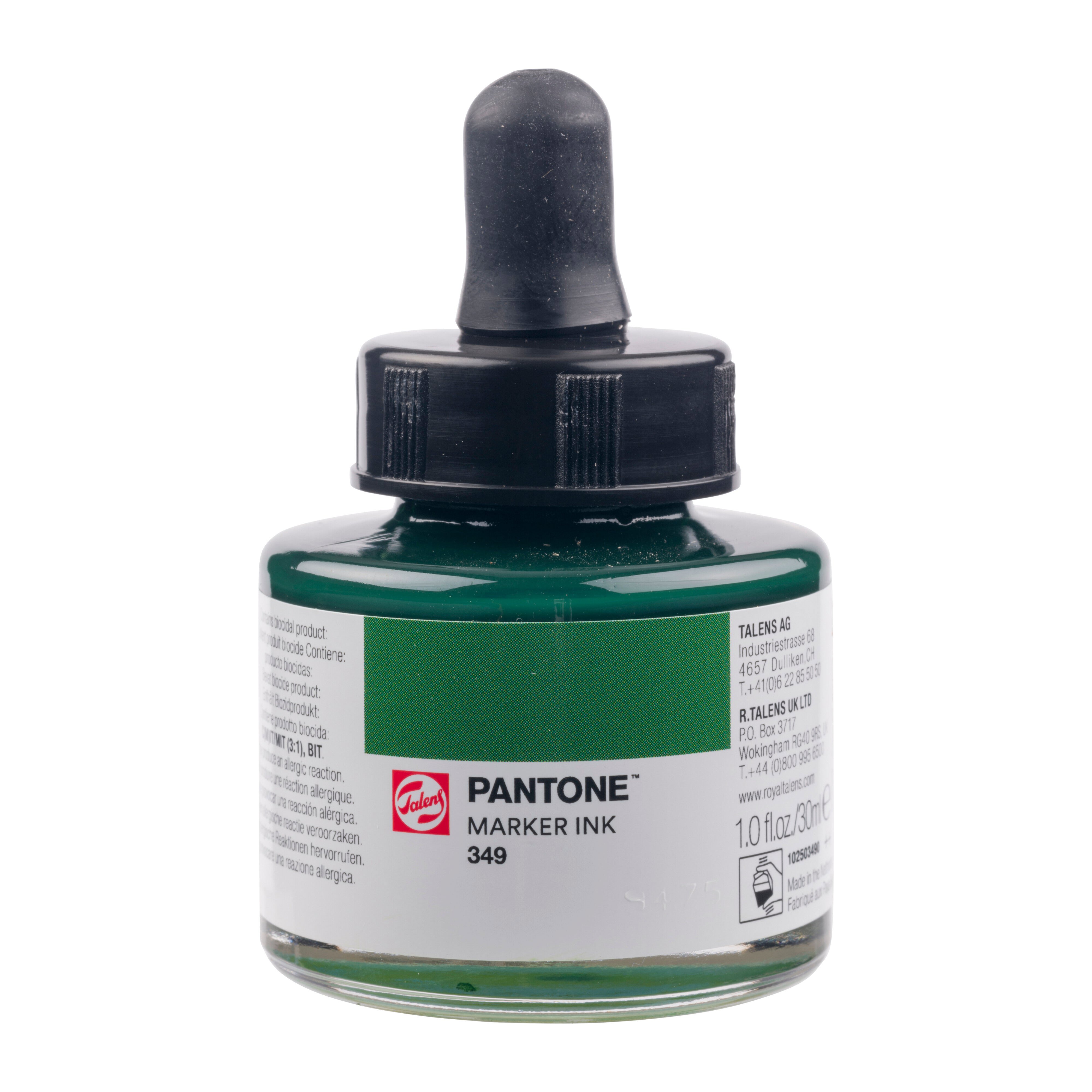 Talens Pantone Marker Ink 30ml Forest Green