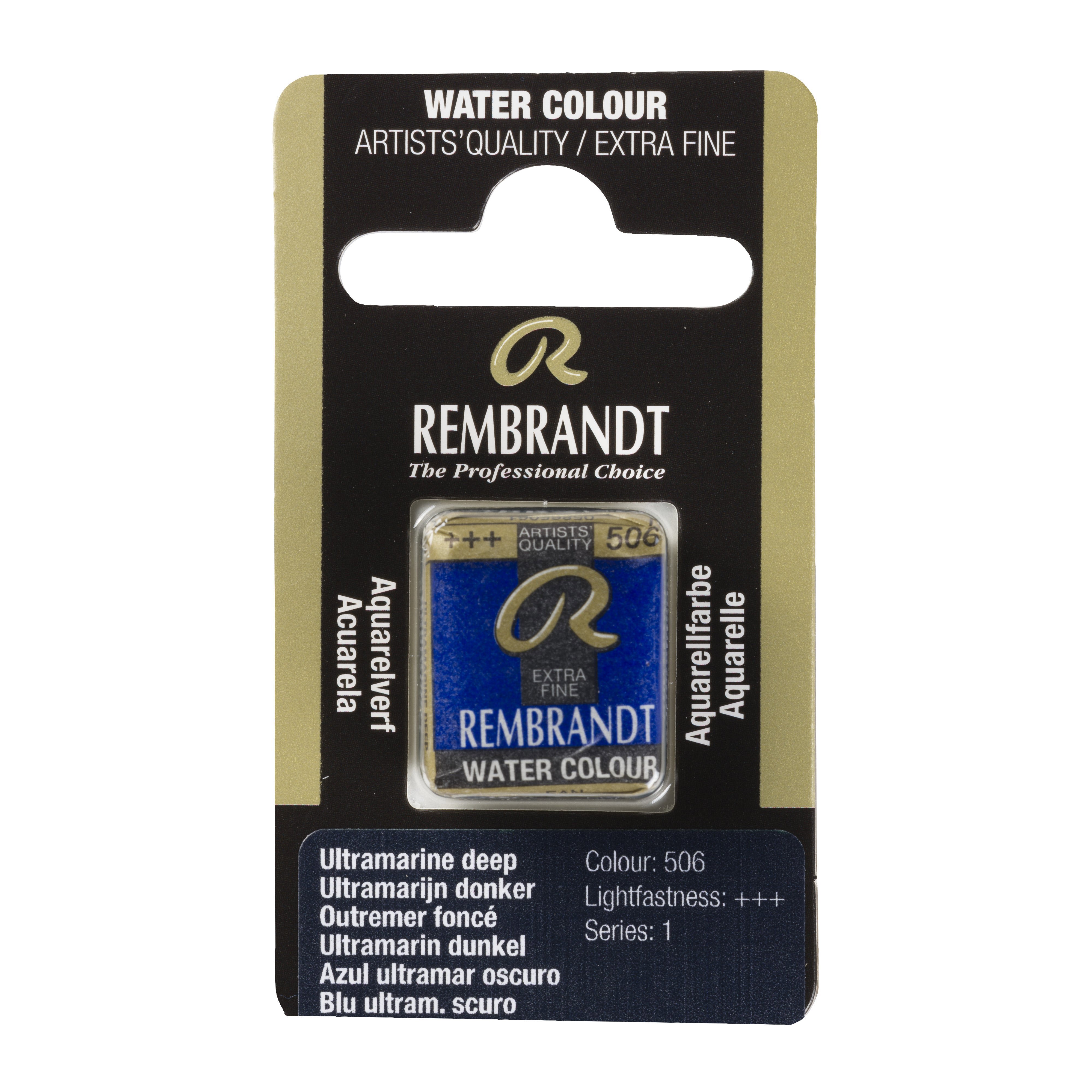 Rembrandt Watercolour Pan B Ultramarine Deep 1 piece