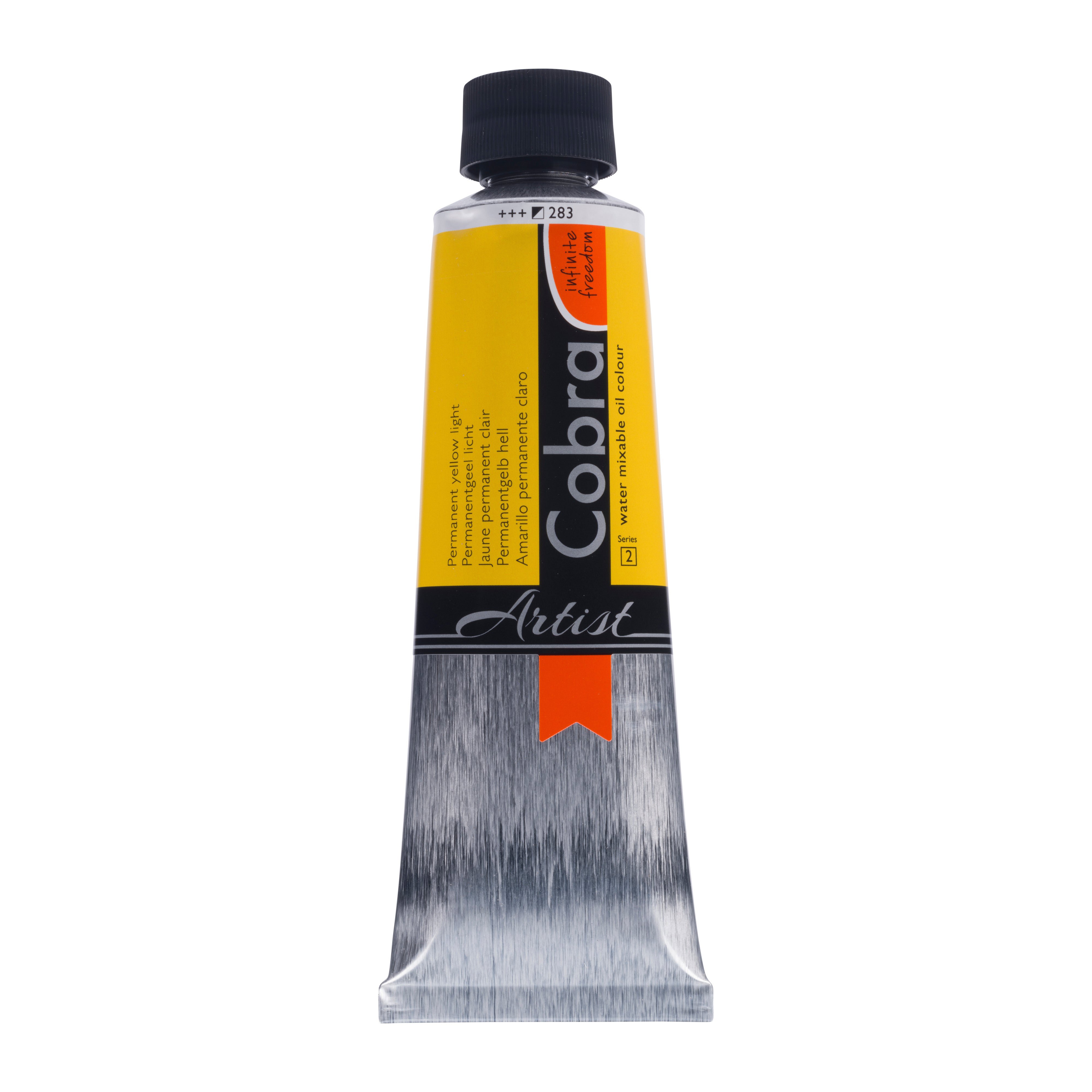 Cobra Artist Oil Colour Tube 150 ml Permanent Yellow Light