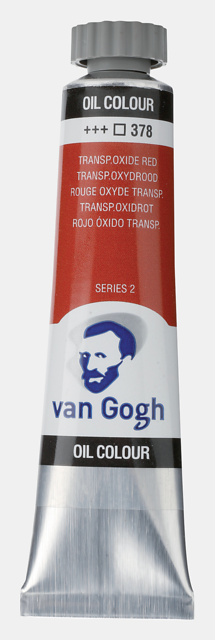 Van Gogh Oil Colour Tube 20 ml B Transparent Oxide Red Thumbnail
