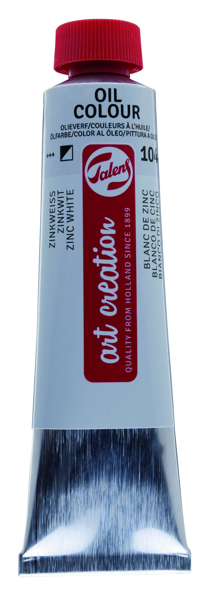 Talens Art Creation Oil Colour Tube 40 ml Zinc White (Safflower Oil)