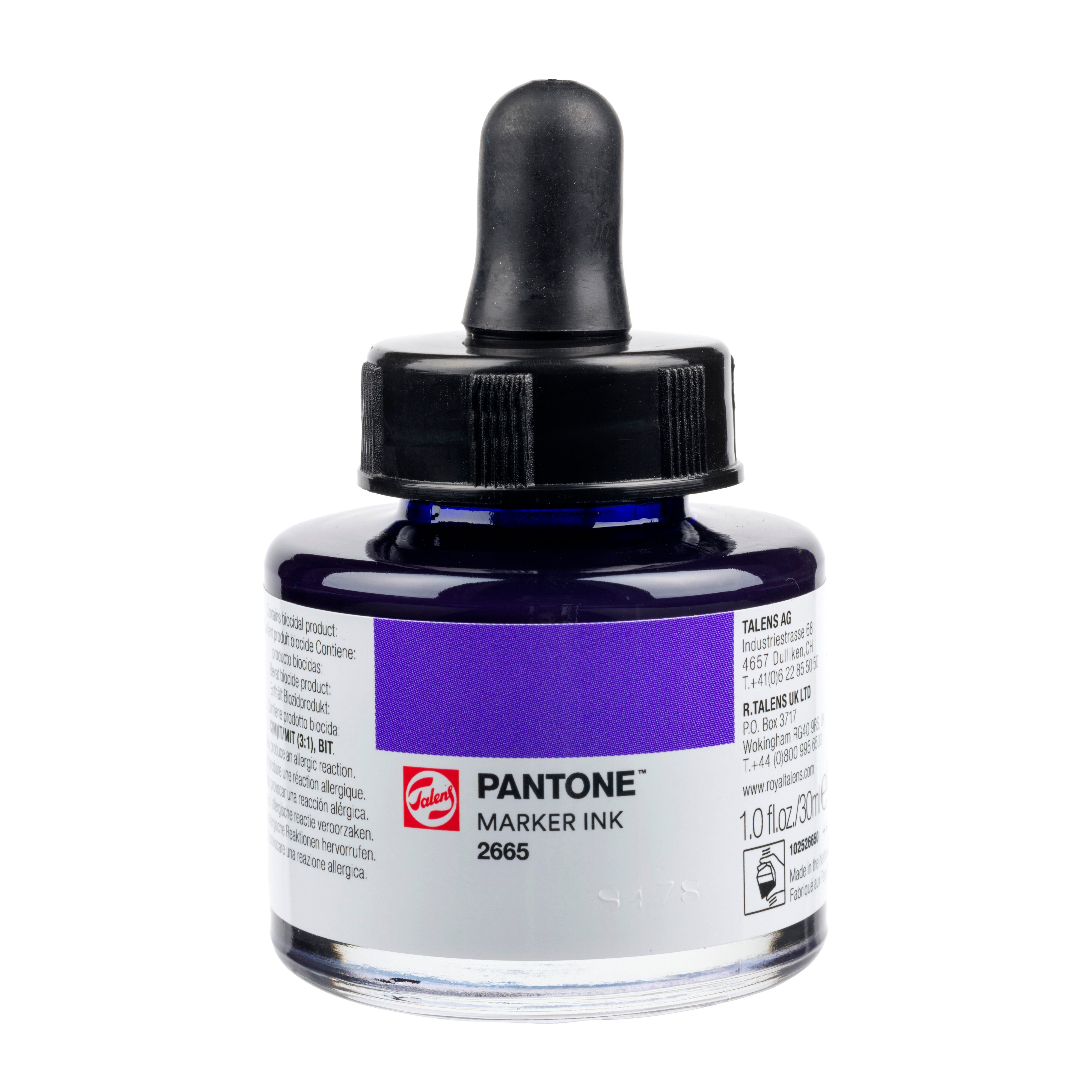 Talens Pantone Marker Ink 30ml Amethyst