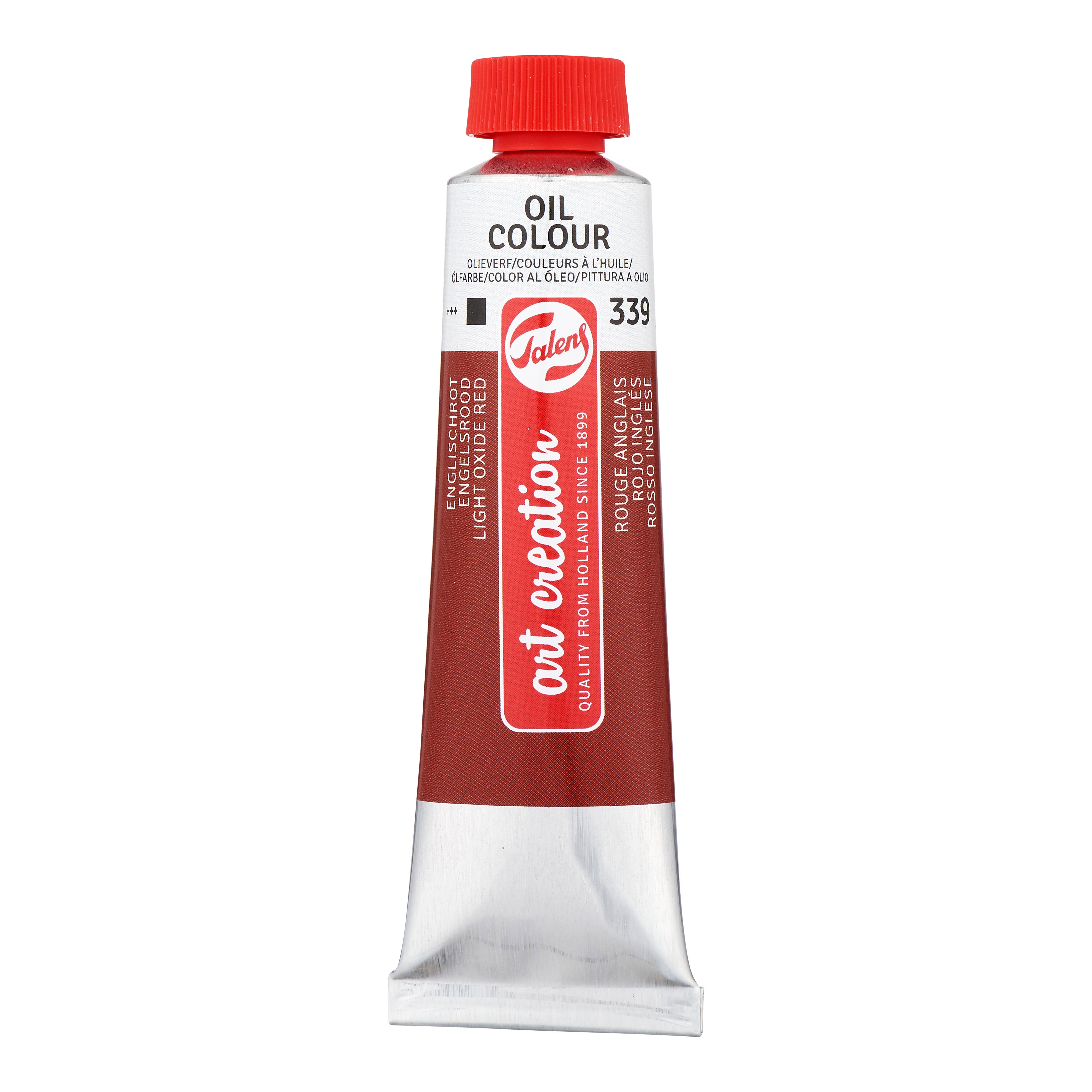 Talens Art Creation Oil Colour Tube 40 ml Light Oxide Red