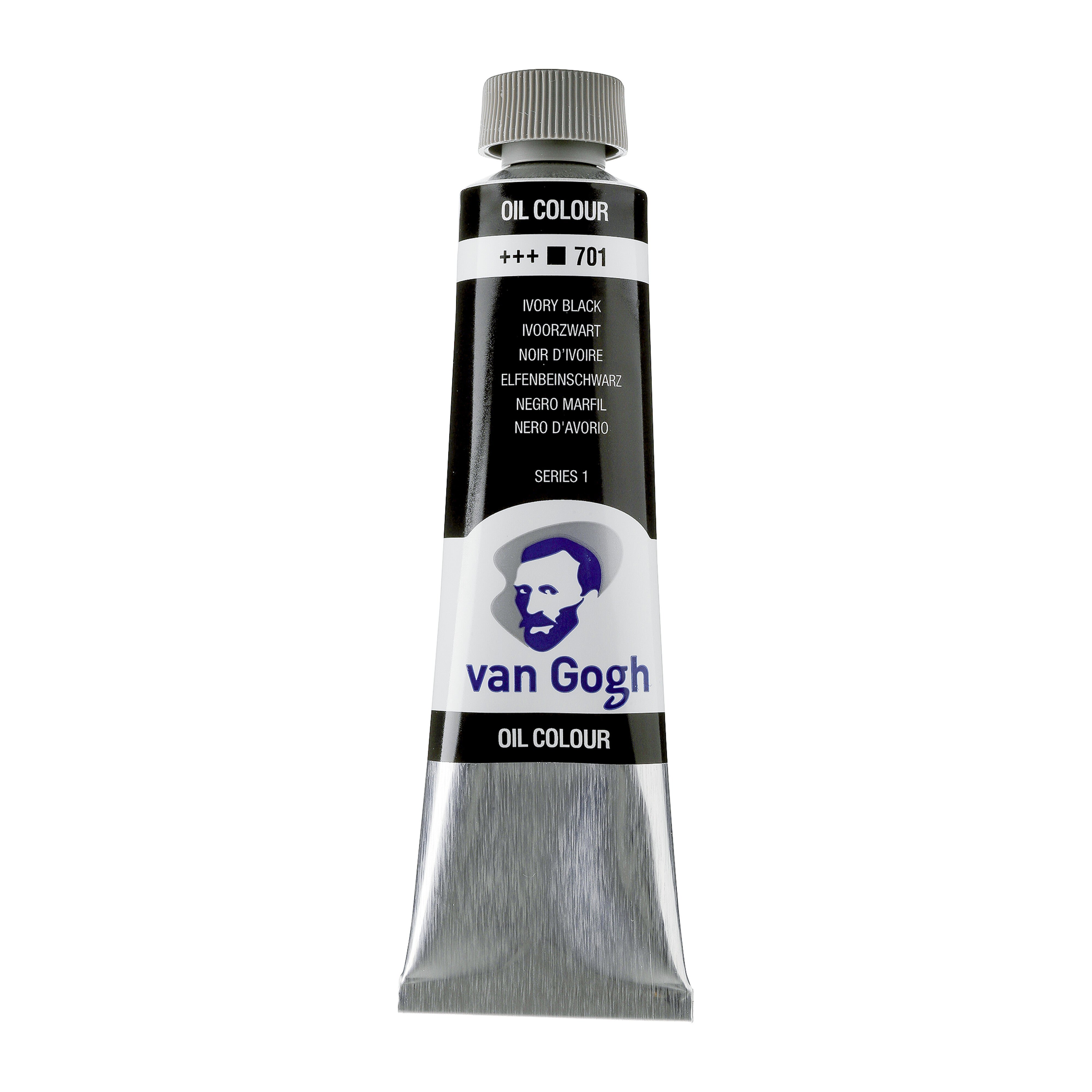Van Gogh Oil Colour Tube 40 ml B Ivory Black
