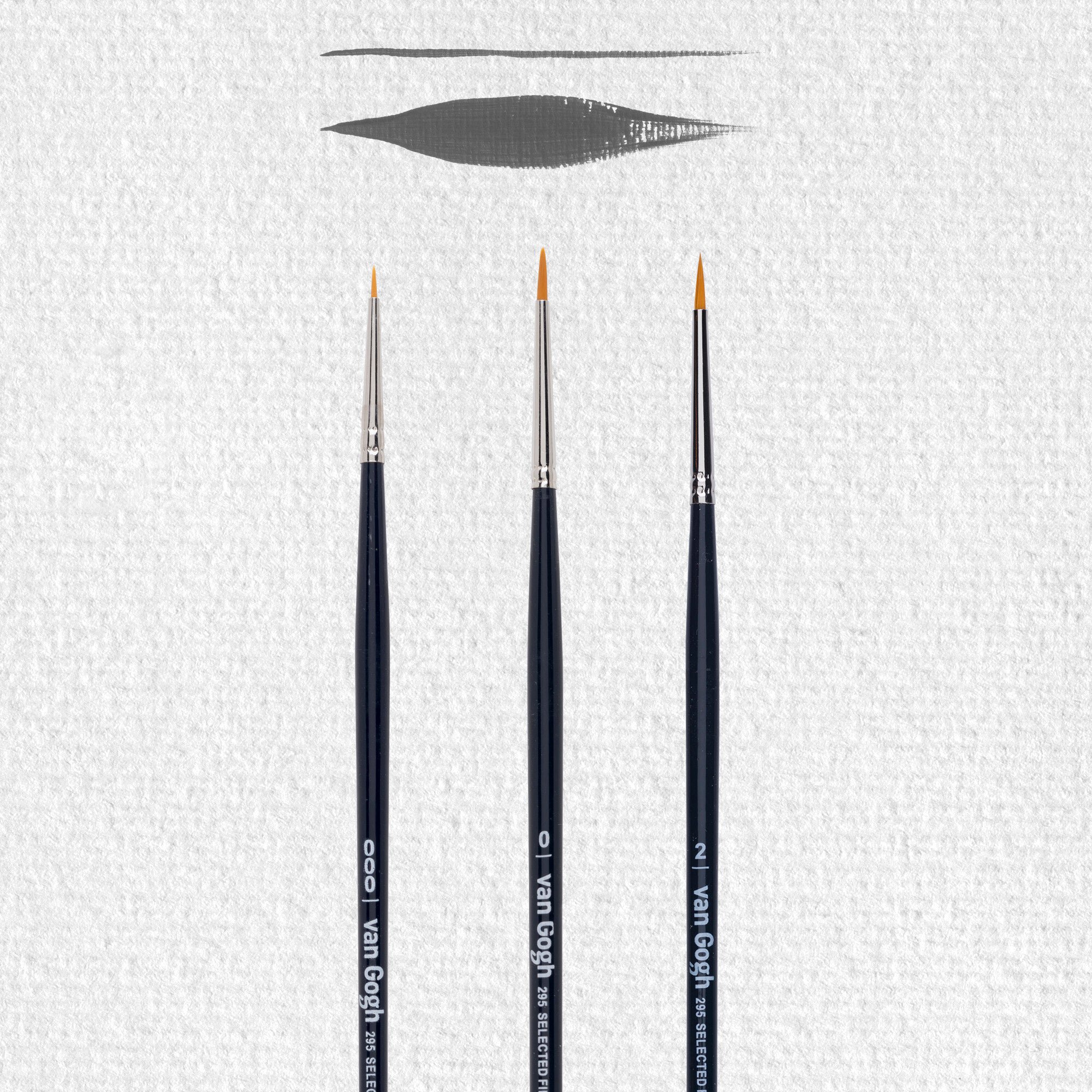 Van Gogh Oil & Acrylic Brush Set Series 295 no. 000-0-2