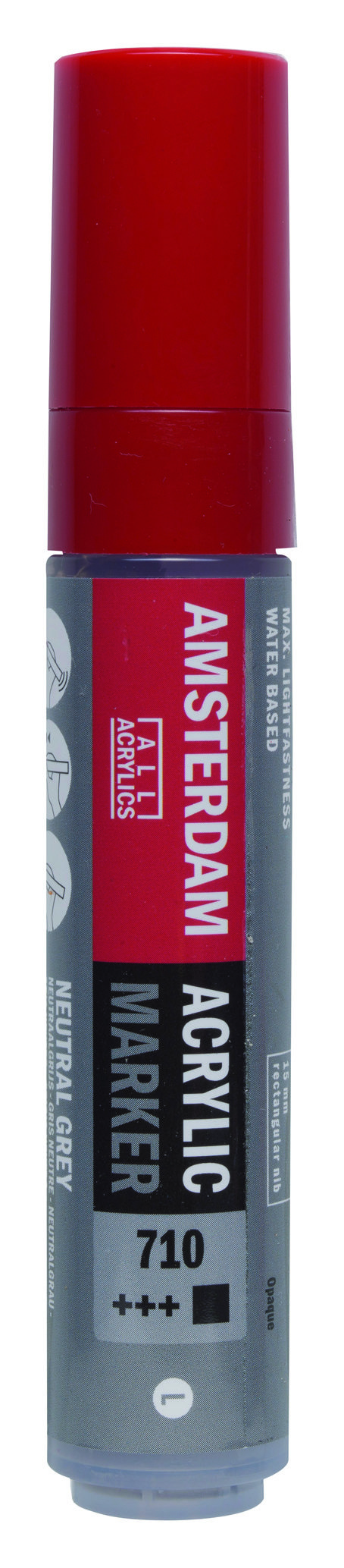 Amsterdam Acrylic Marker 15 mm Neutral Grey