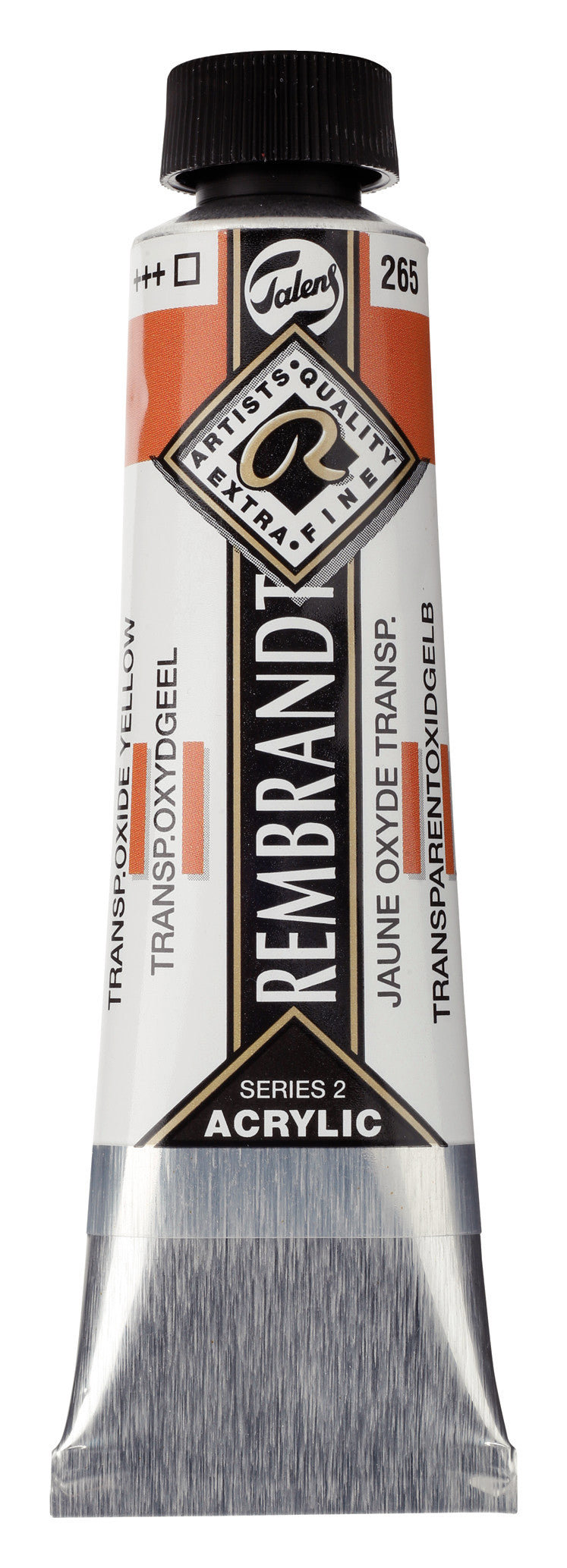 Rembrandt Acrylic Colour Tube 40 ml Transparent Oxide Yellow