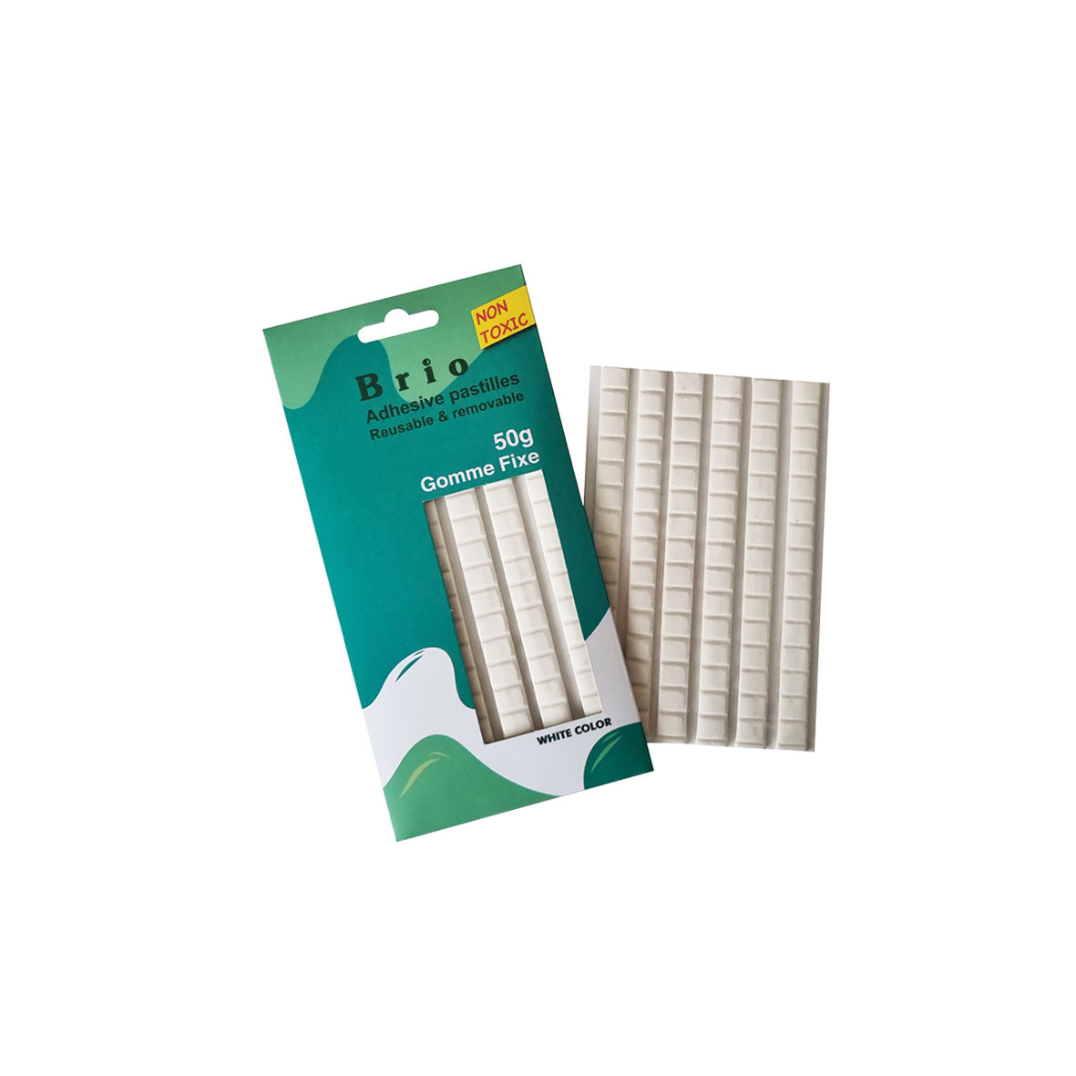 Brio Tack-it Adhesive Putty 50g White