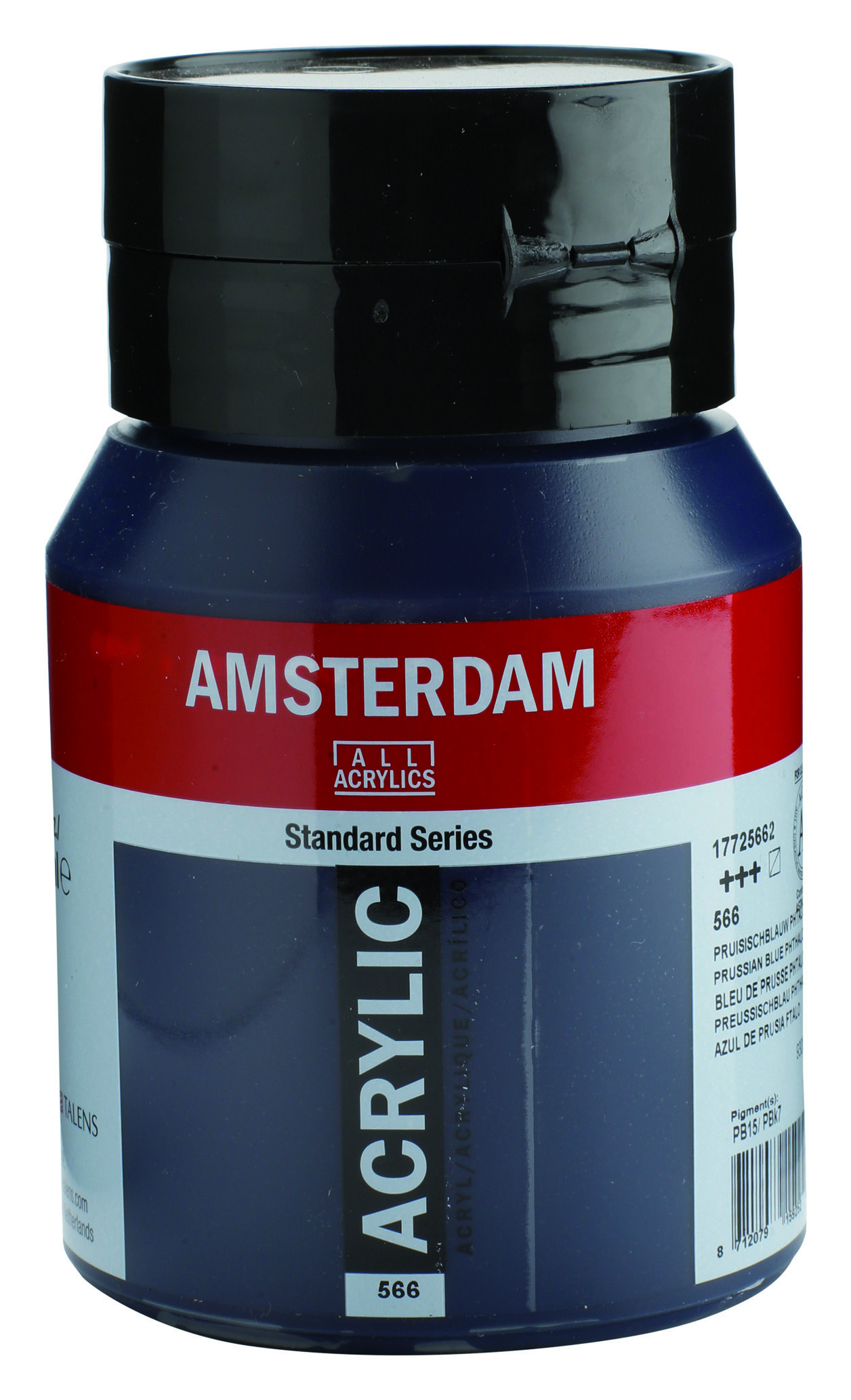 Amsterdam Standard Series Acrylic Jar 500 ml Prussian Blue (Phthalo)