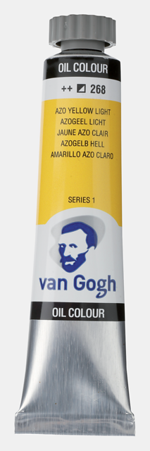 Van Gogh Oil Colour Tube 20 ml Azo Yellow Light Thumbnail