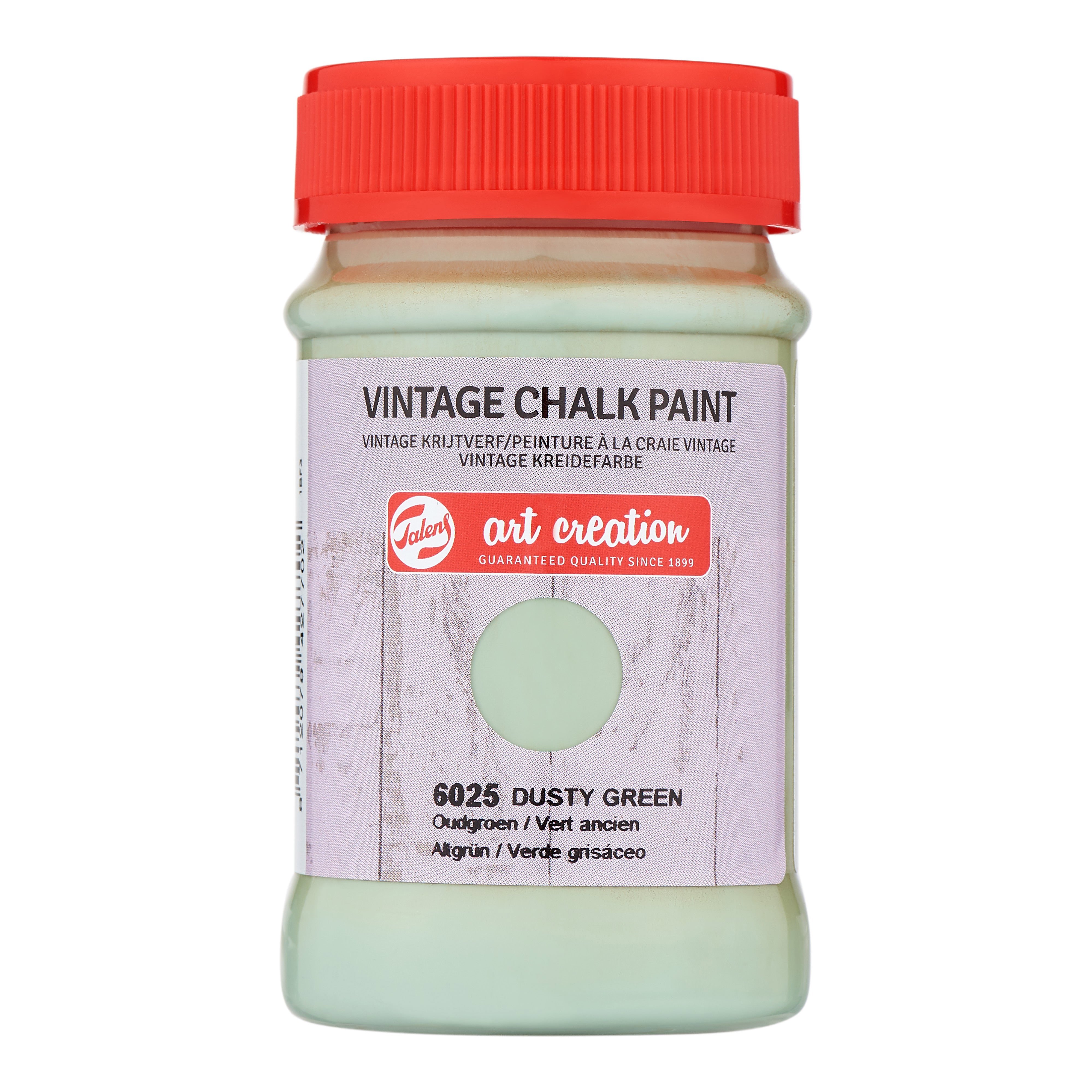 Talens Art Creation Vintage Chalk Jar 100 ml Dusty Green