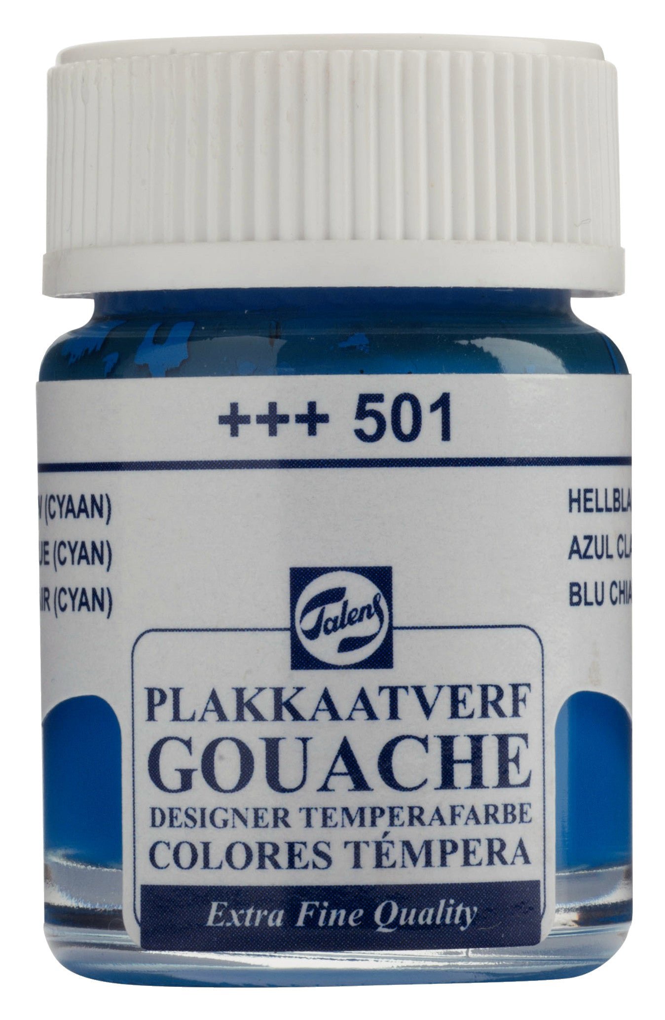 Talens Gouache Extra Fine Quality Bottle 16 ml Light Blue (Cyan)