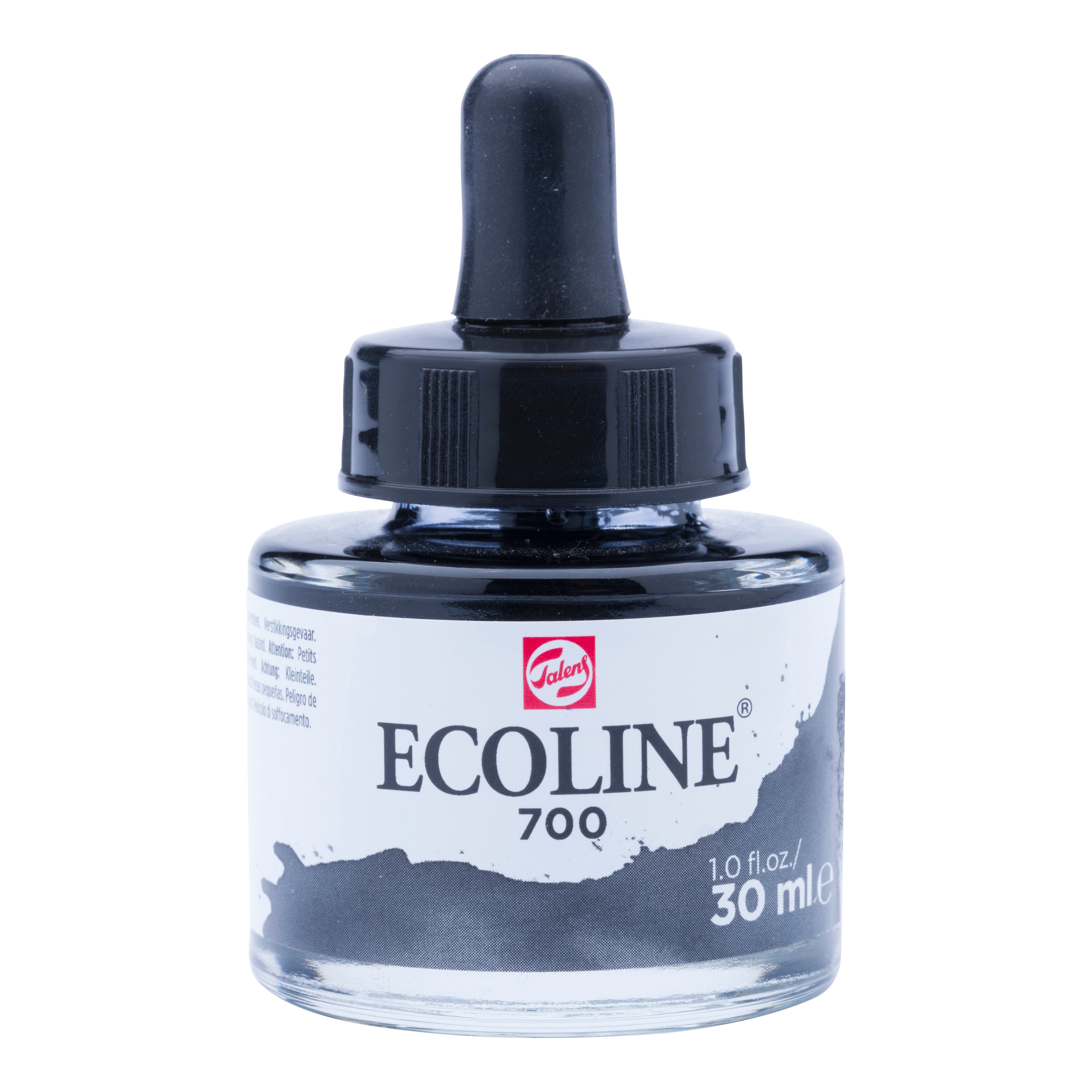 Ecoline Liquid Watercolour Bottle 30 ml Black
