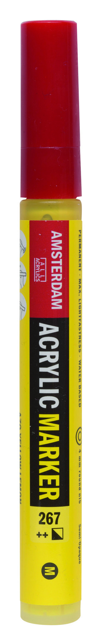 Amsterdam Acrylic Marker 4 mm Azo Yellow Lemon