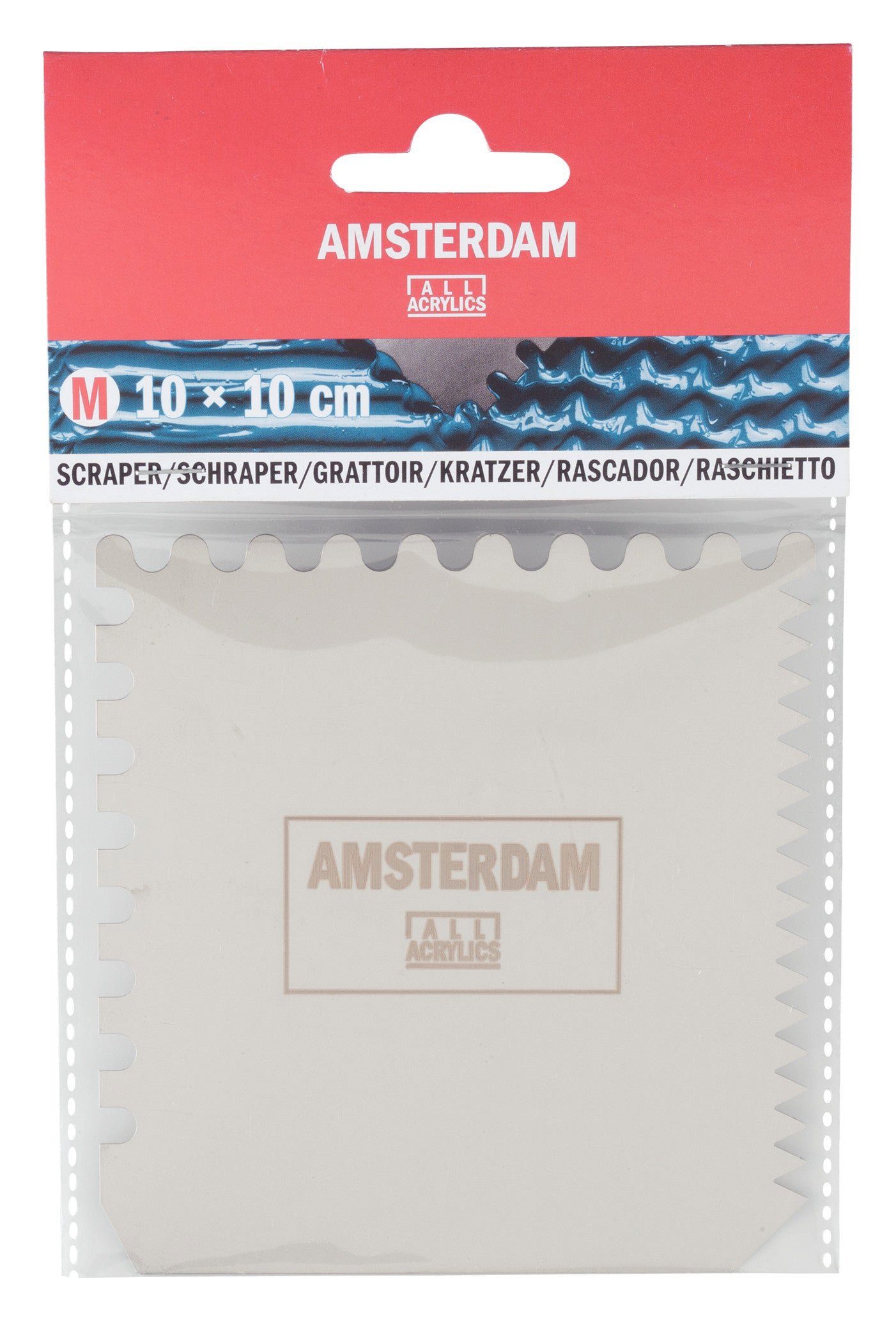 Amsterdam Metal scraper 10 x 10 cm