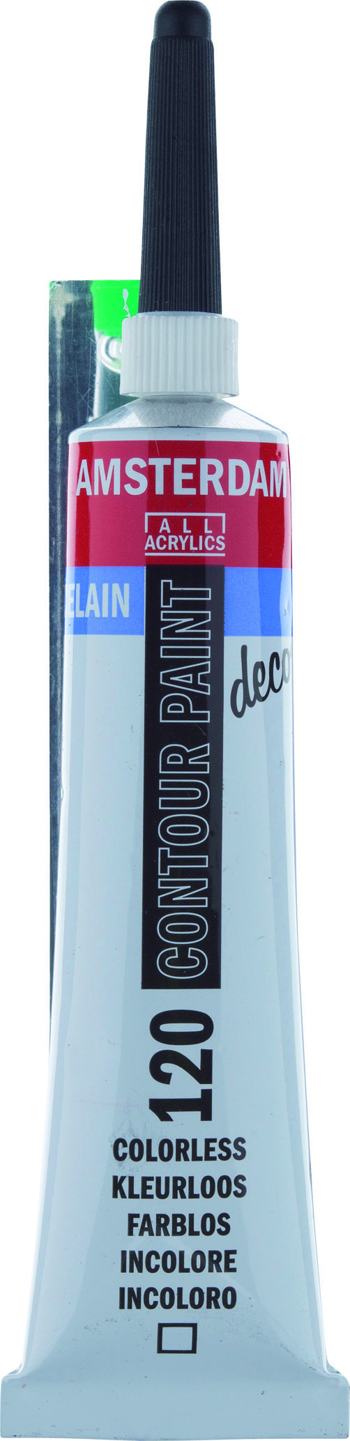 Amsterdam Acrylics Porcelain Contour Paint Colourless 20ml