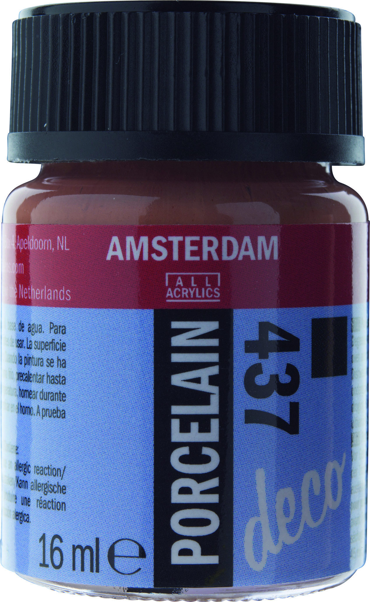 Amsterdam Acrylics Porcelain Paint Opaque Terra 16ml