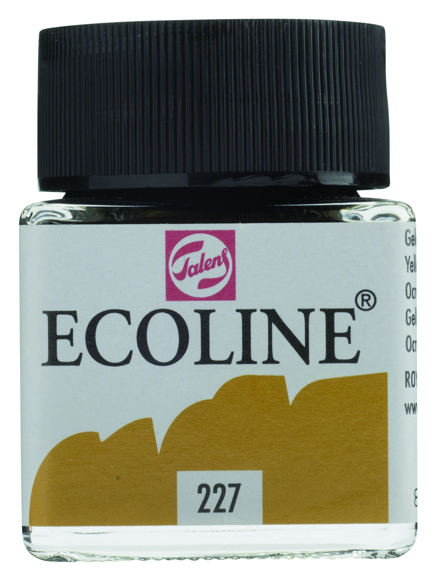 Ecoline Liquid Watercolour Bottle 30 ml Yellow Ochre