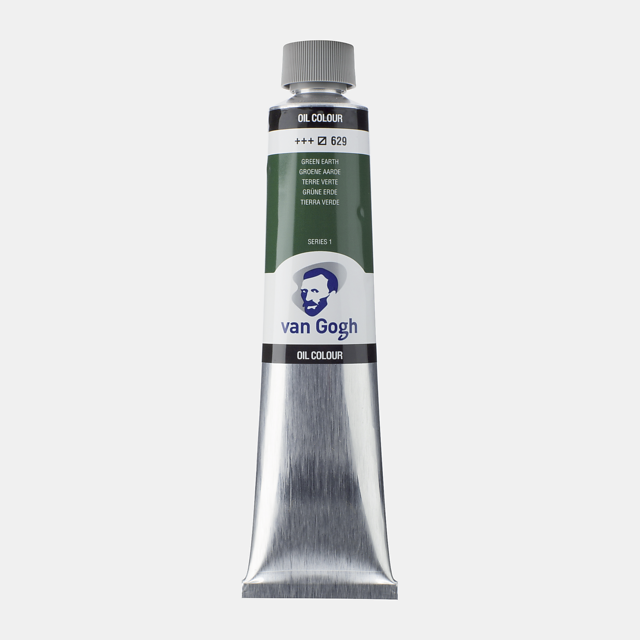 Van Gogh Oil Colour Tube 200 ml Green Earth Thumbnail