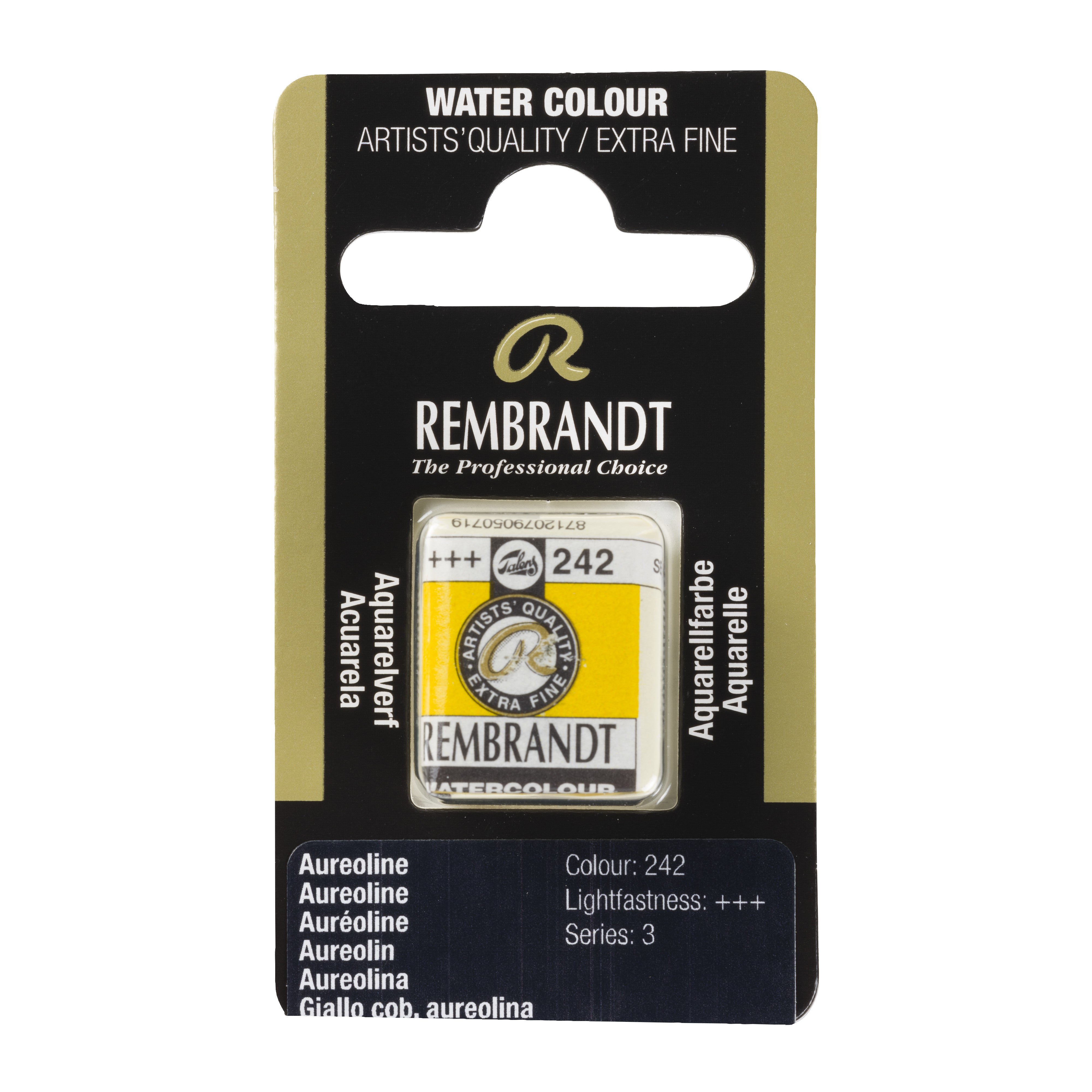 Rembrandt Watercolour Pan Aureoline 1 piece