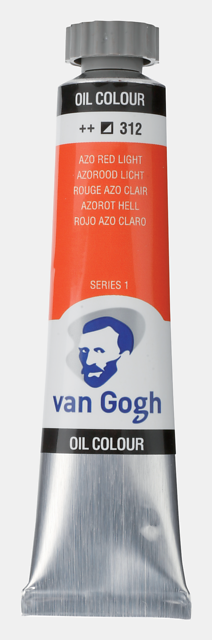 Van Gogh Oil Colour Tube 20 ml Azo Red Light Thumbnail