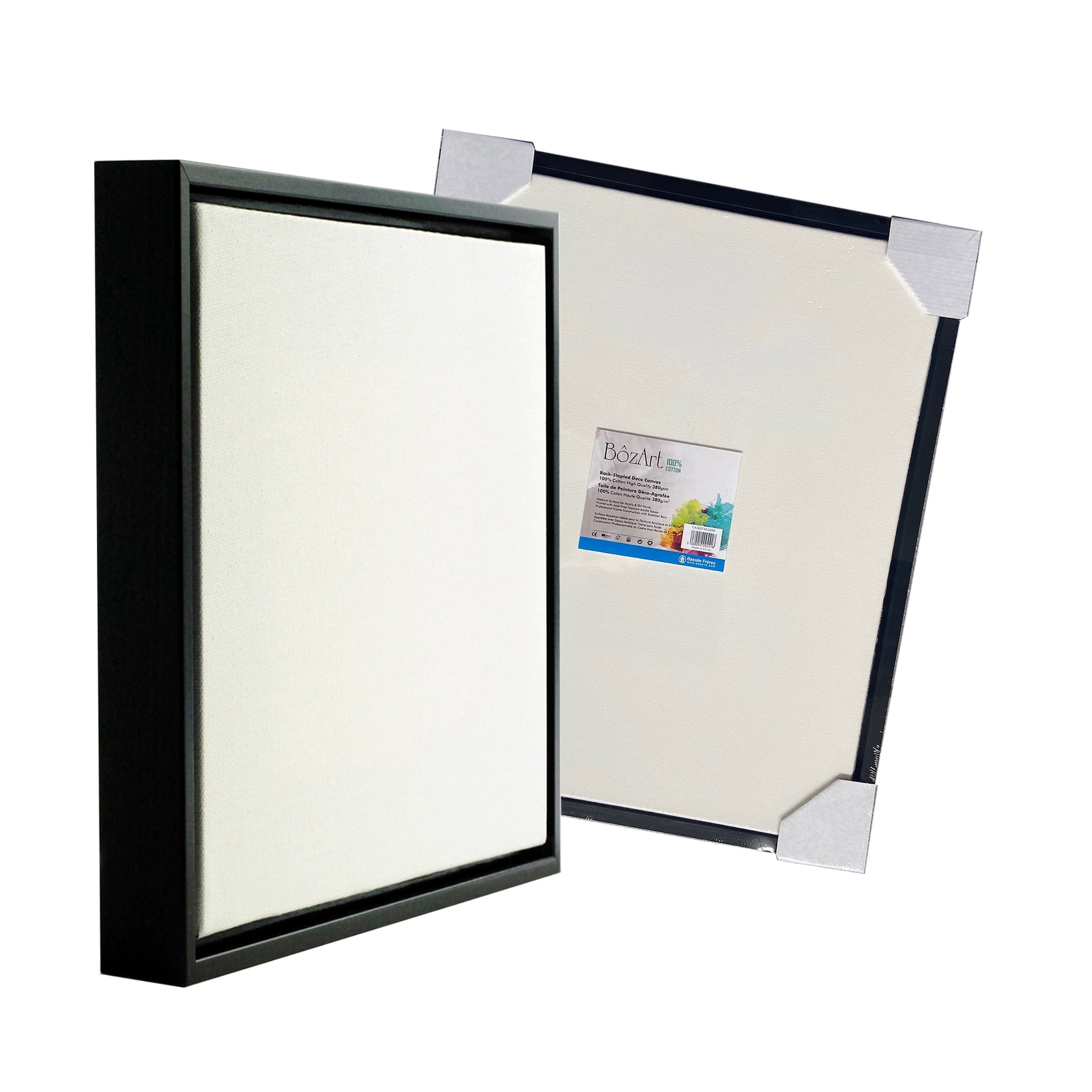 Bozart Canvas 380g 100% Cotton 40x50x1.5cm Frame