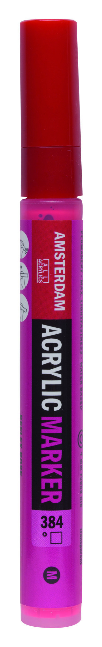 Amsterdam Acrylic Marker 4 mm Reflex Rose