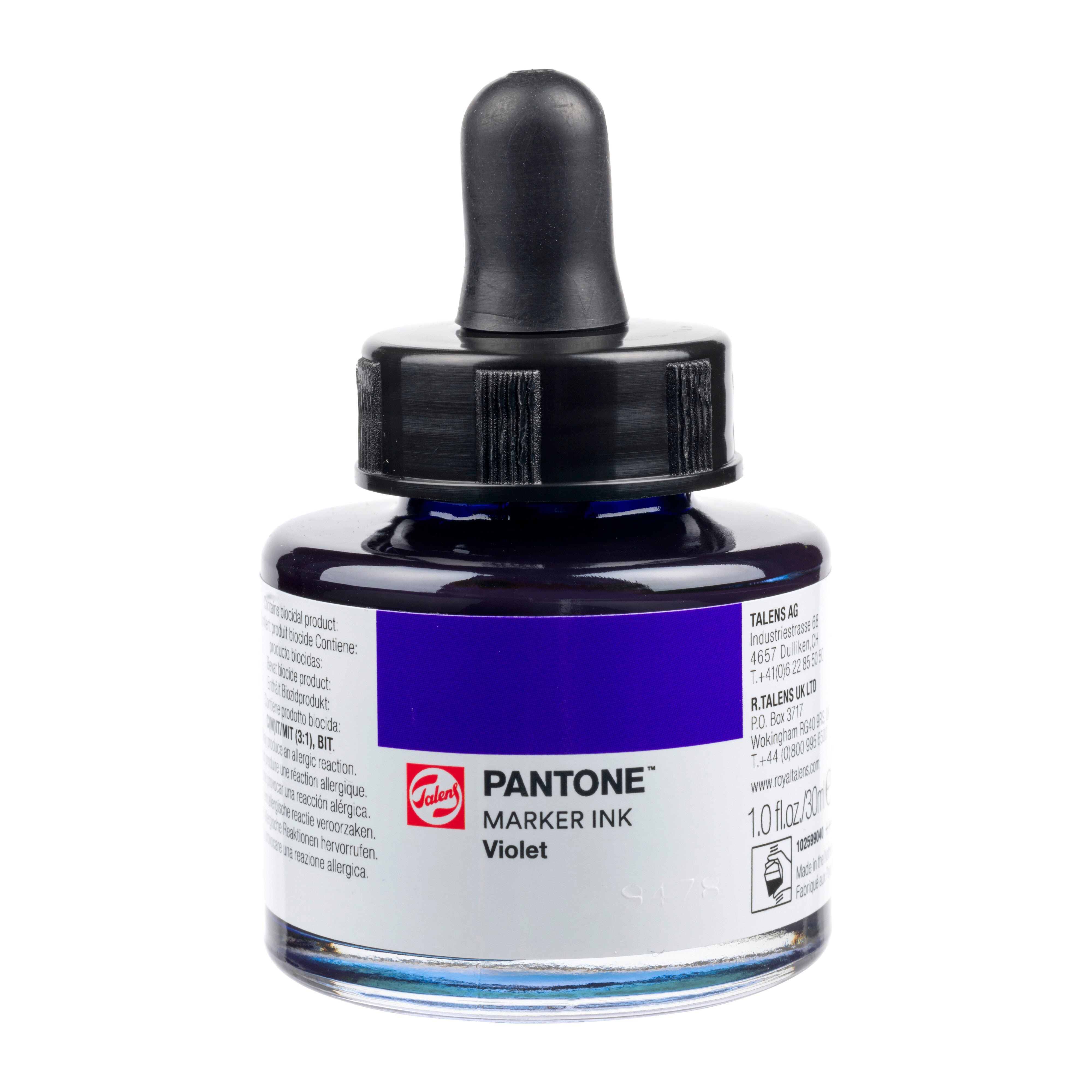 Talens Pantone Marker Ink 30ml Violet