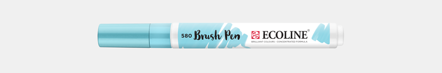 Ecoline Brush Pen Pastel Blue 1 piece Thumbnail