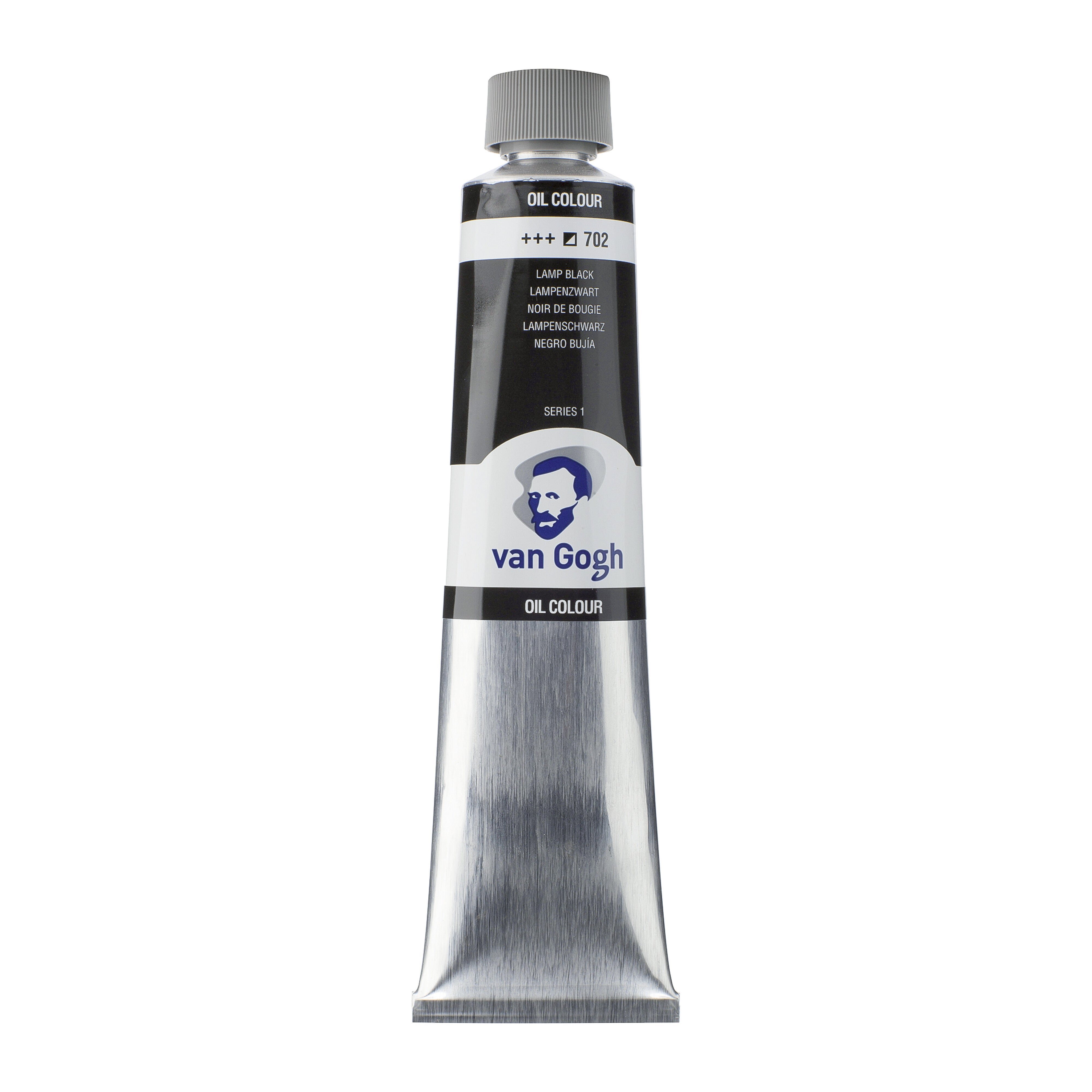 Van Gogh Oil Colour Tube 200 ml Lamp Black