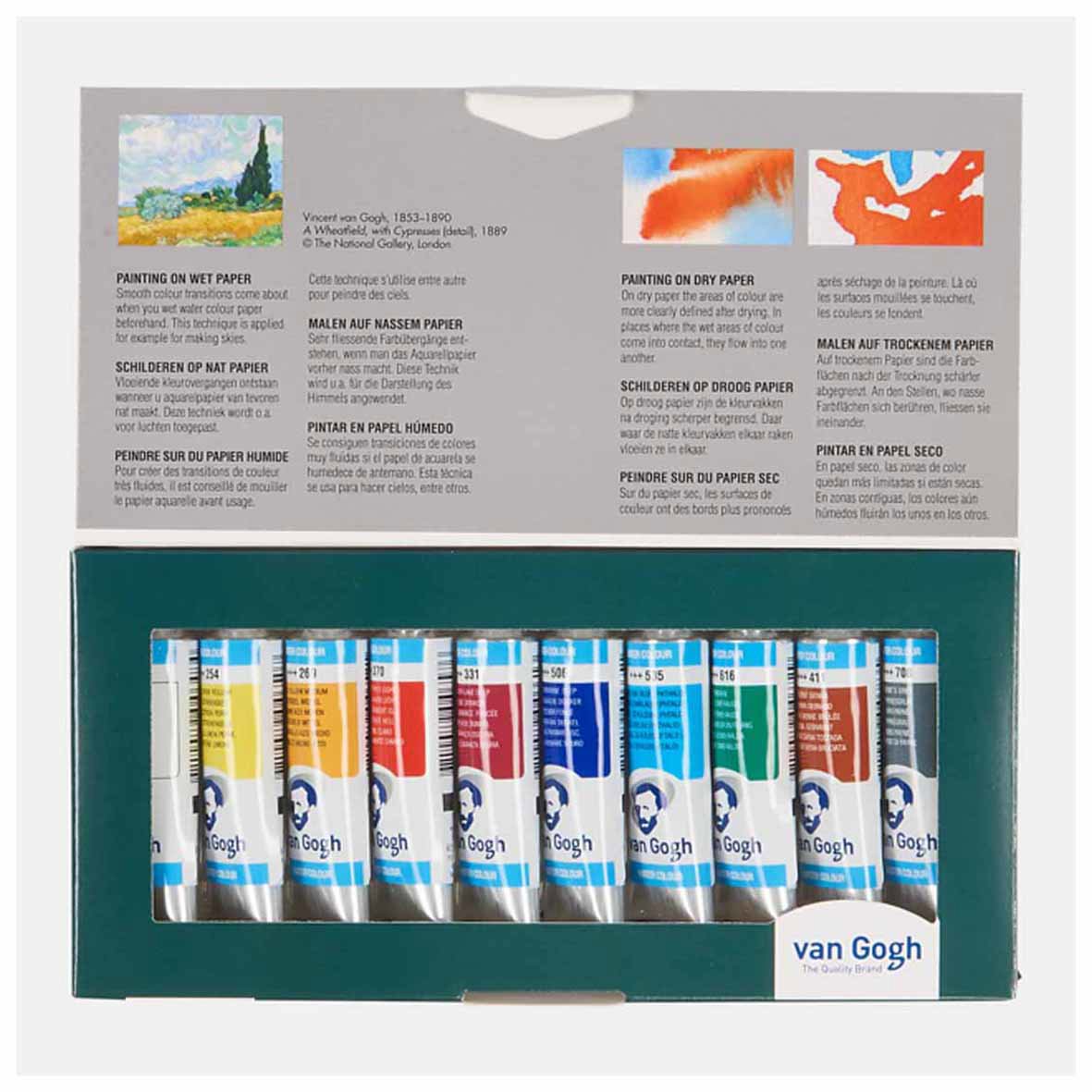 Van Gogh Gouache National Gallery Set 10 Colours