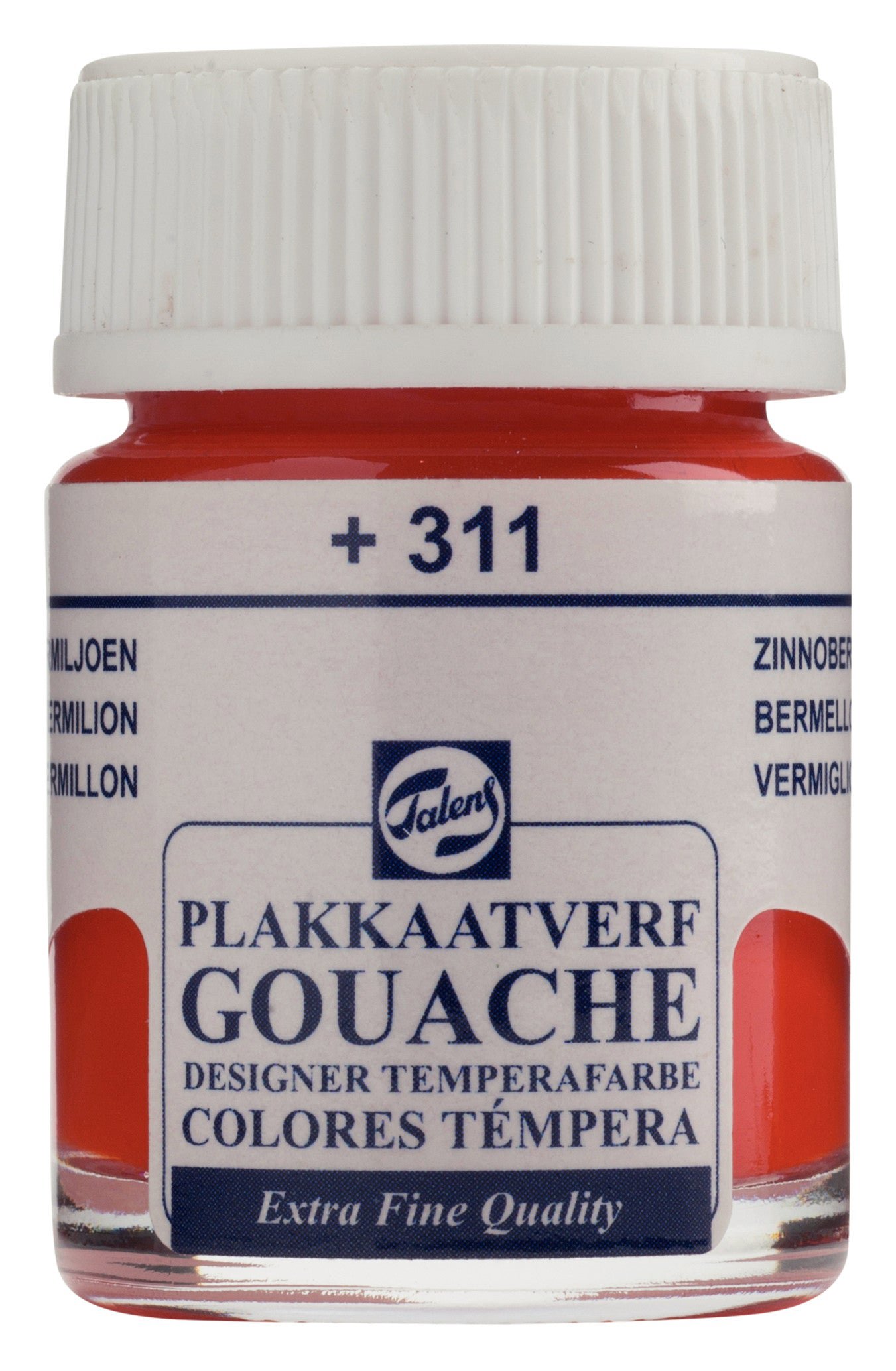 Talens Gouache Extra Fine Quality Bottle 16 ml Vermilion