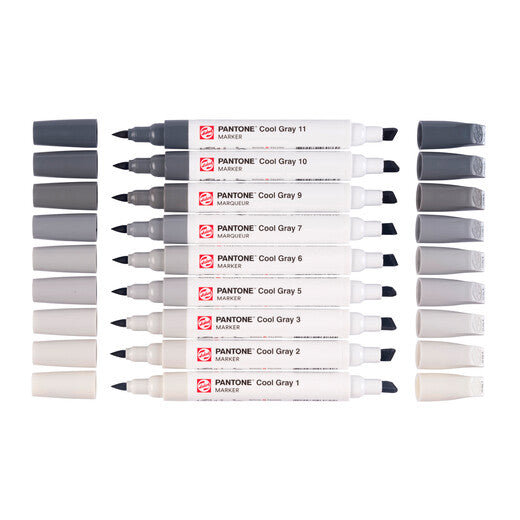 Talens Pantone Set Cool Gray x9 Markers Thumbnail