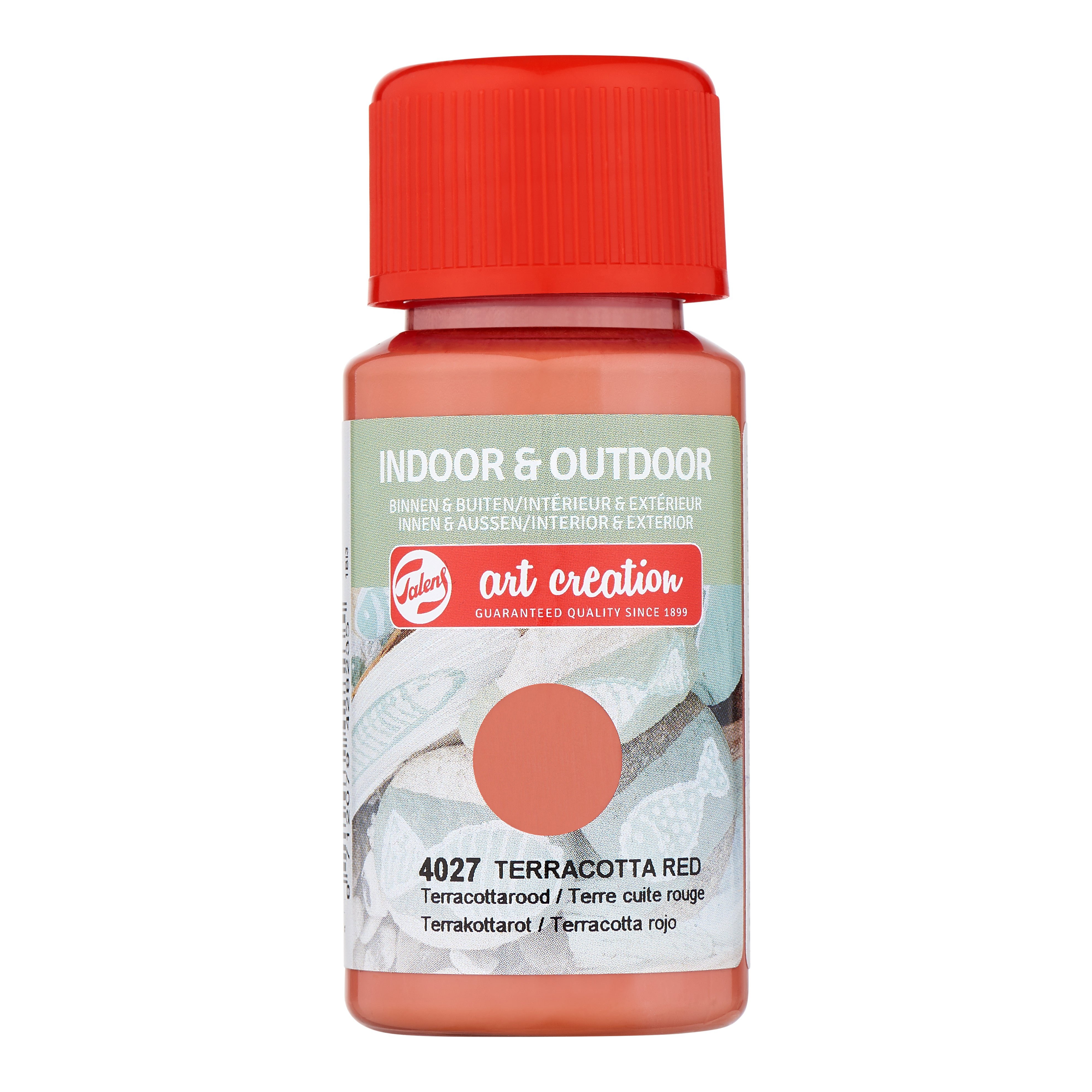 Talens Art Creation Indoor & Outdoor Bottle 50 ml Terracotta Red
