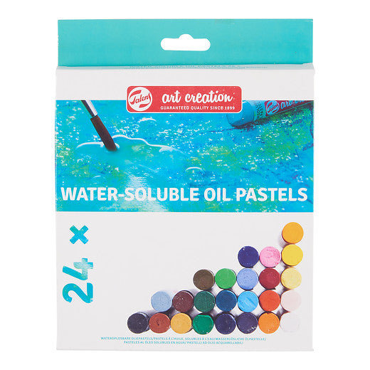 Talens Art Creation Water-Soluble Oil Pastel Set 24 Colours