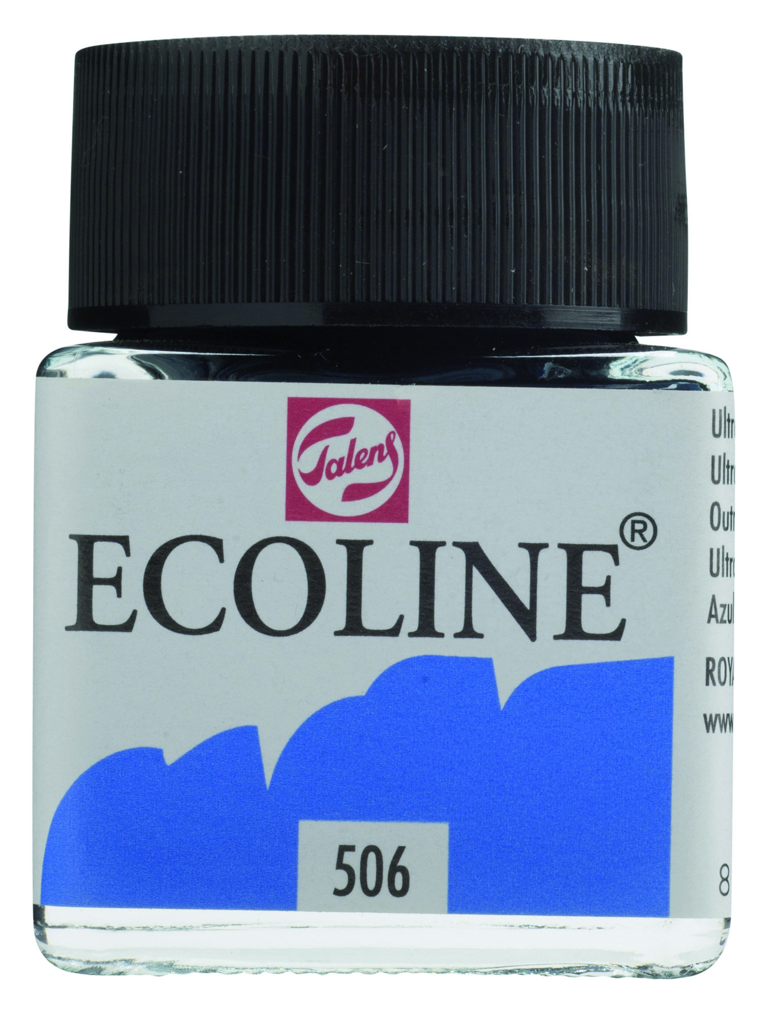 Ecoline Liquid Watercolour Bottle 30 ml Ultramarine Deep