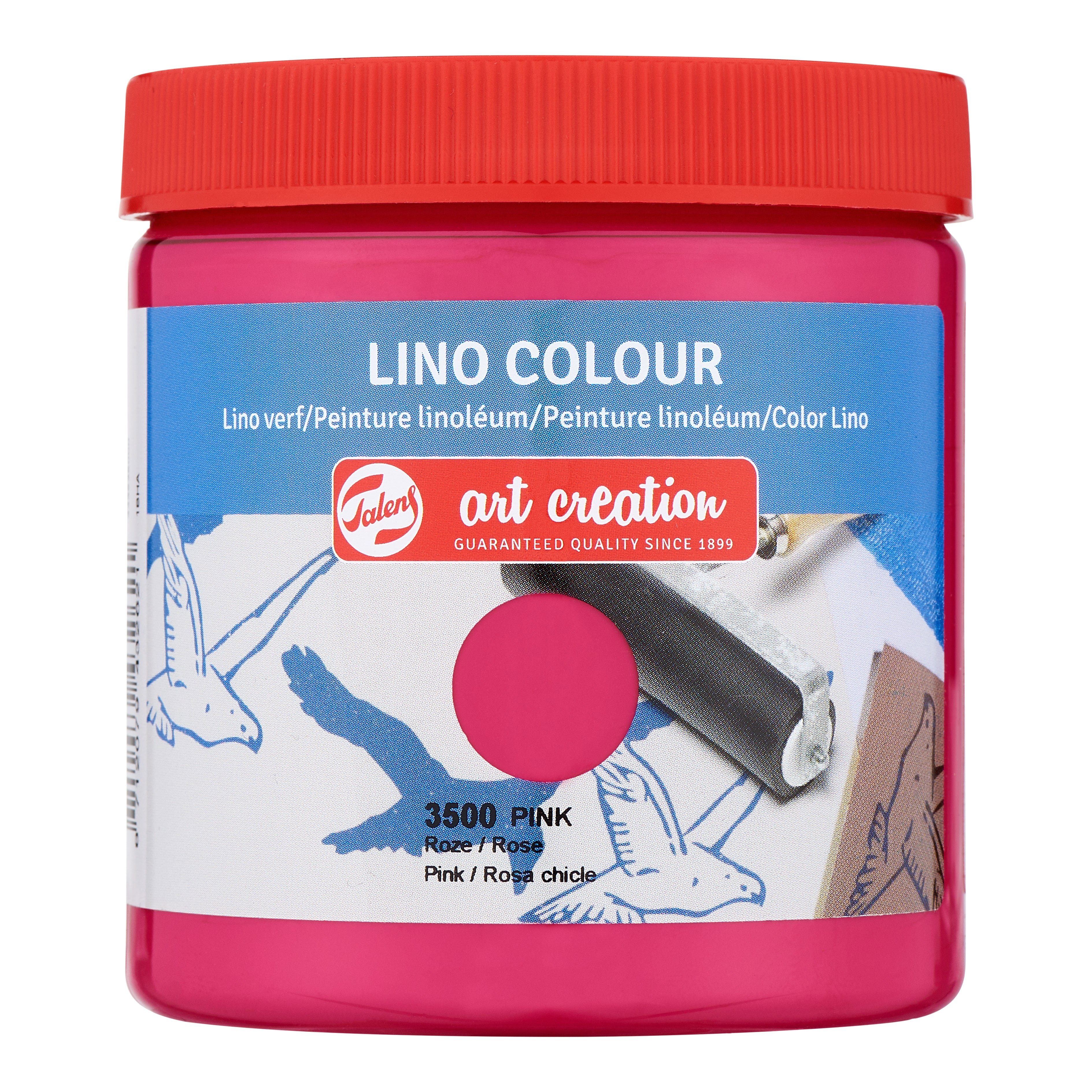 Talens Art Creation Lino Colour Jar 250 ml Pink