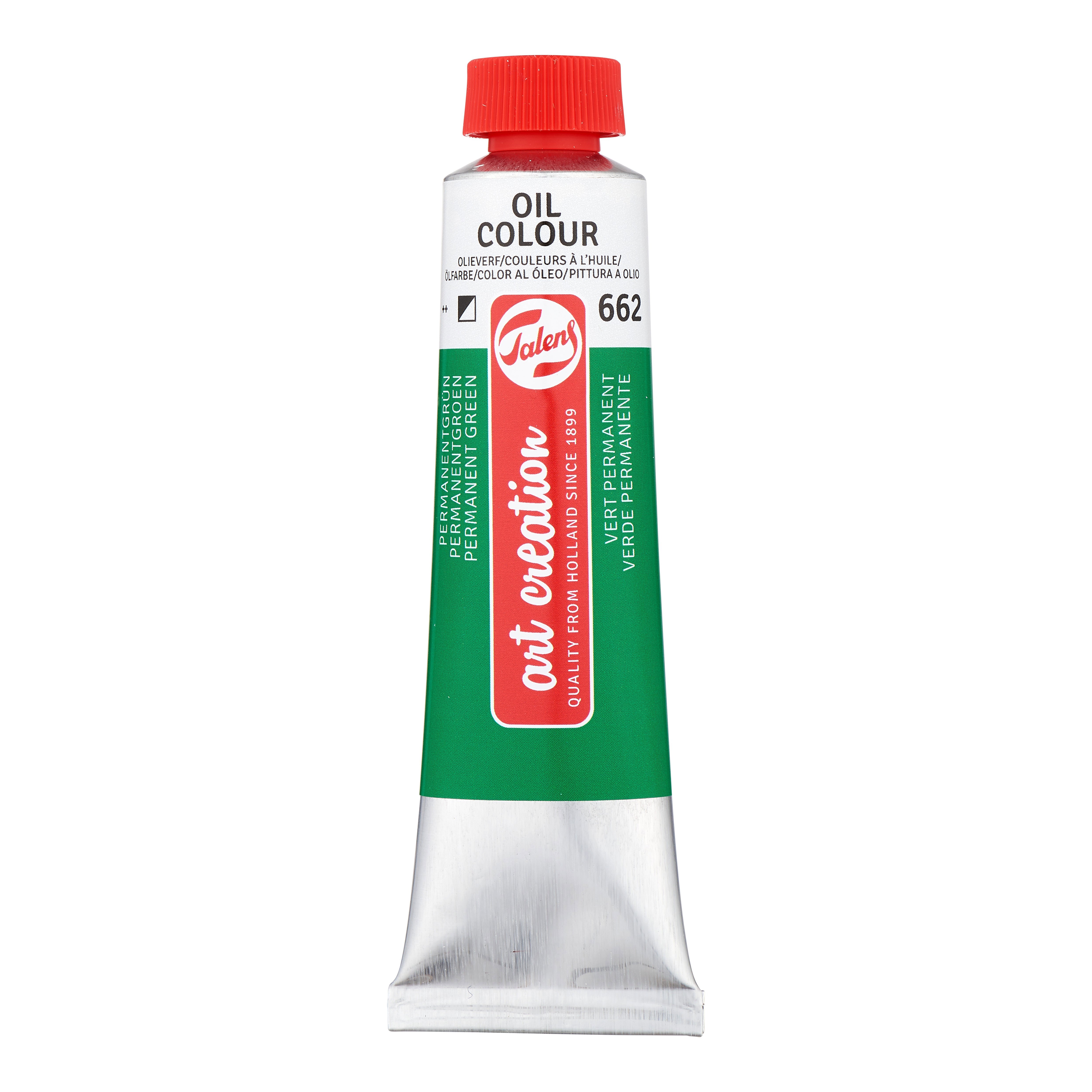 Talens Art Creation Oil Colour Tube 40 ml Permanent Green